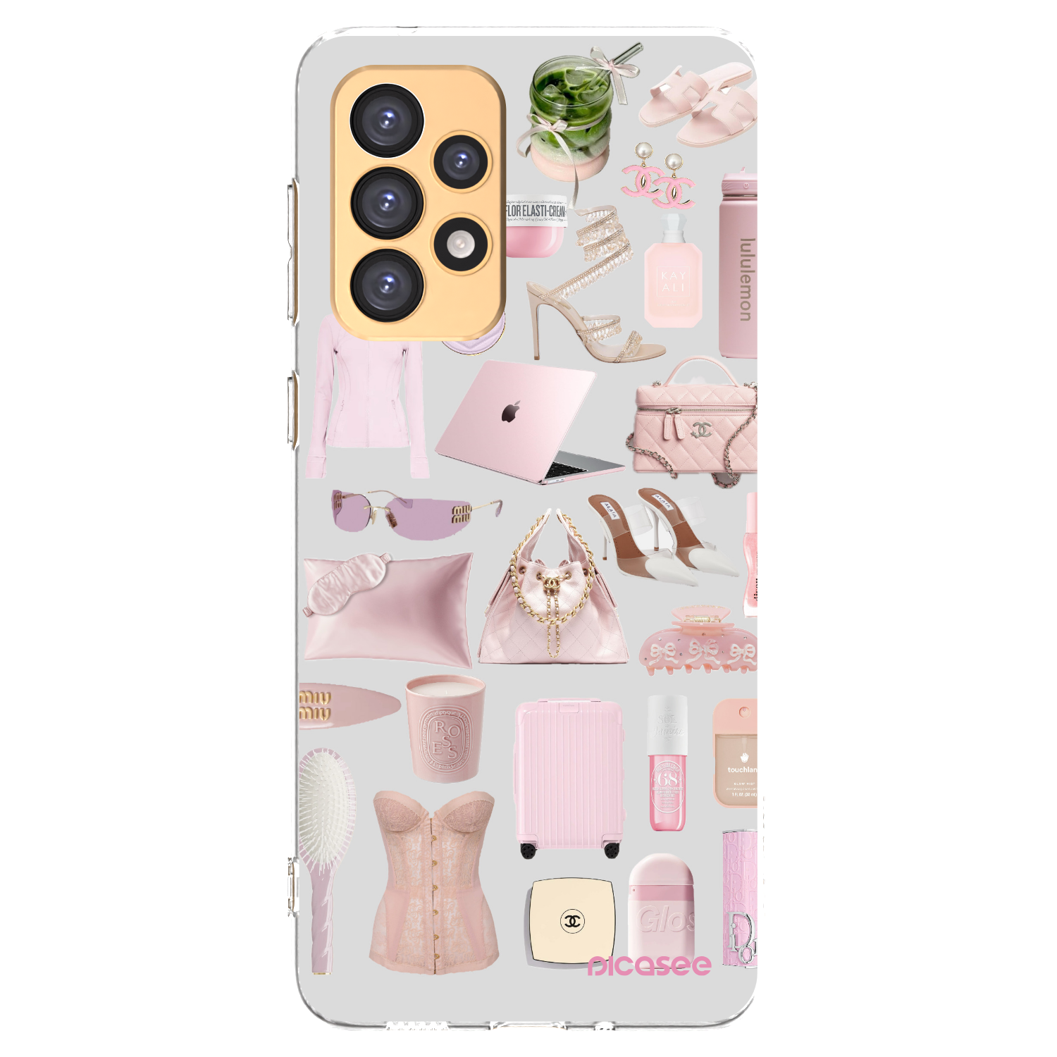 Picasee silikonska prozirna maskica za Samsung Galaxy A33 5G A336 - Glam Babe