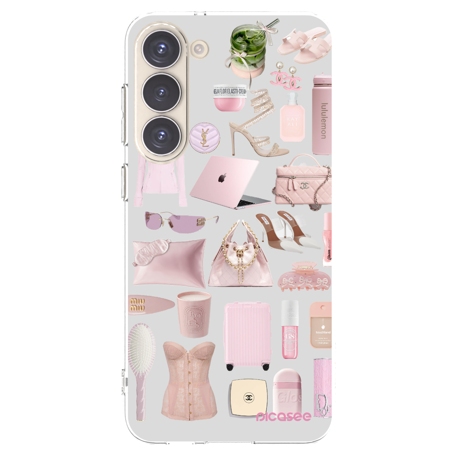 Picasee silikonska prozirna maskica za Samsung Galaxy S23+ 5G - Glam Babe