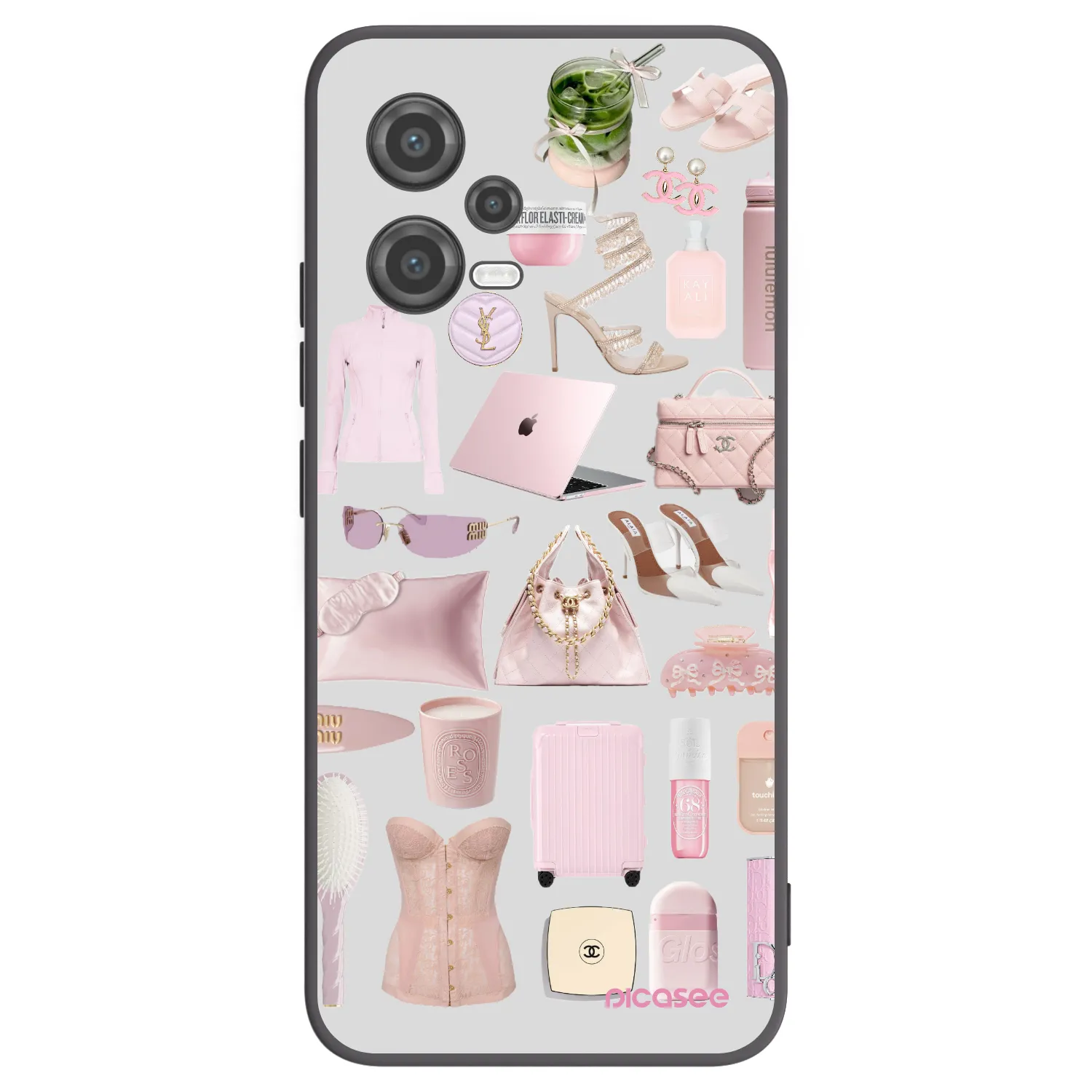 Picasee crna silikonska maskica za Xiaomi Poco X5 - Glam Babe
