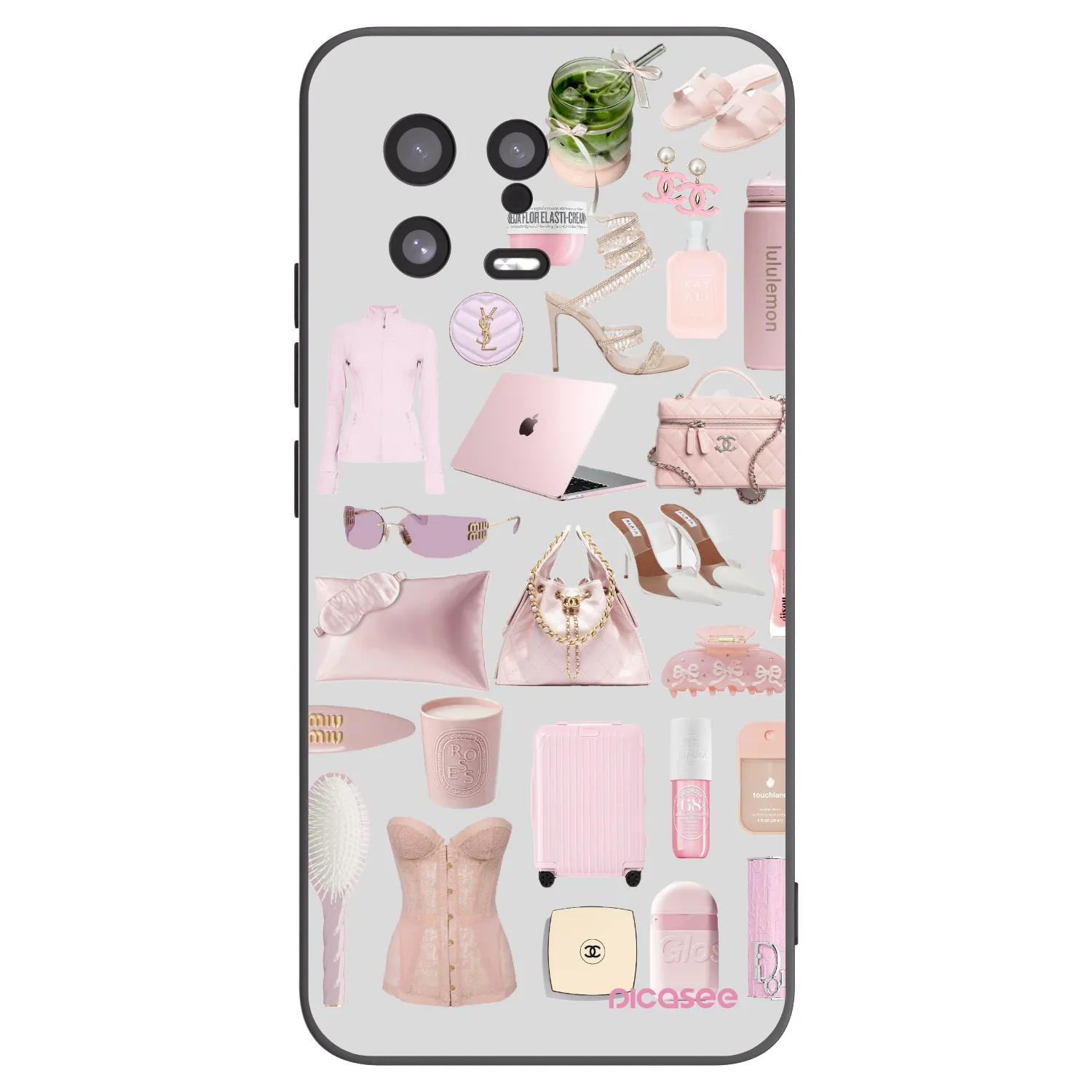 Picasee crna silikonska maskica za Xiaomi 13 - Glam Babe