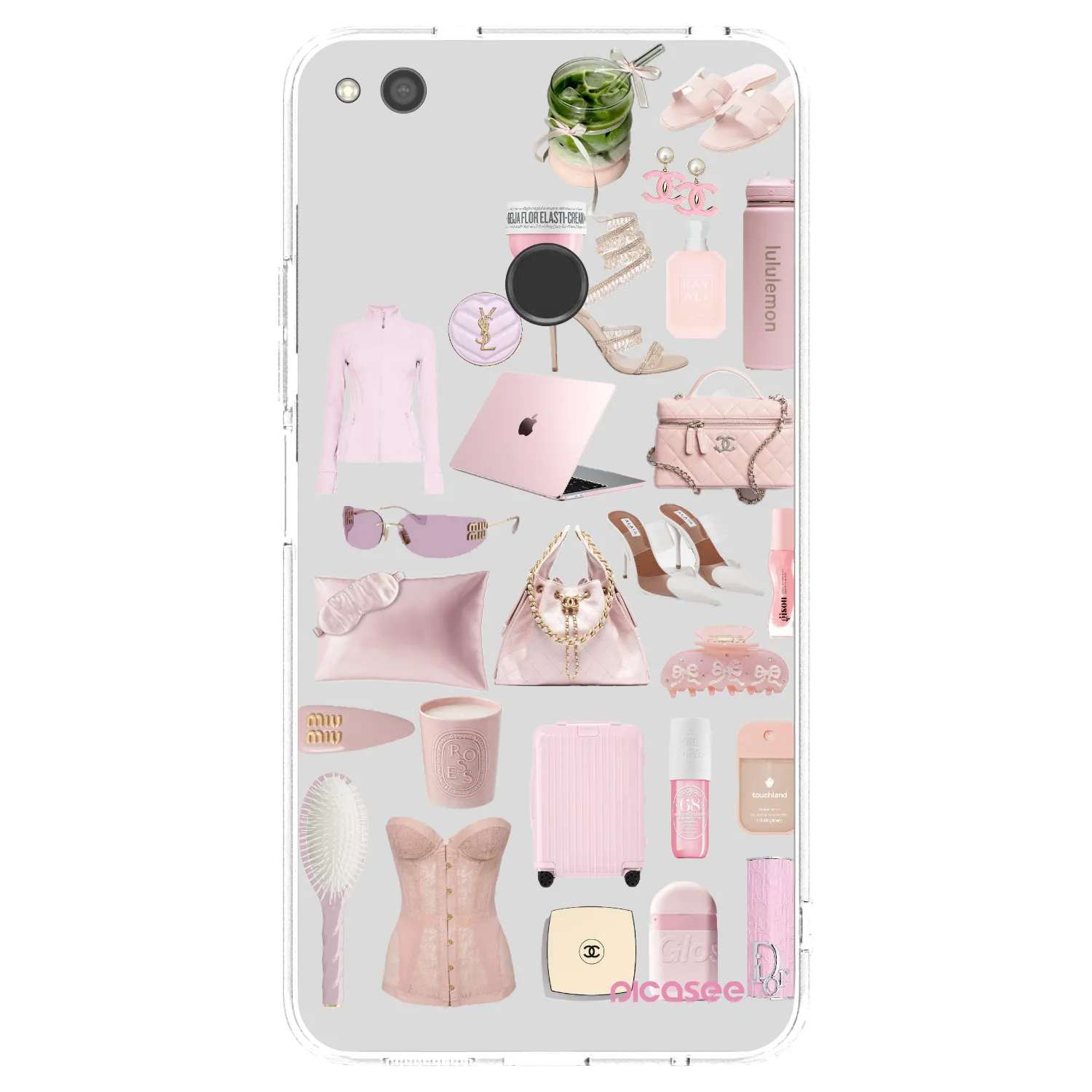 Picasee silikonska prozirna maskica za Huawei P9 Lite 2017 - Glam Babe