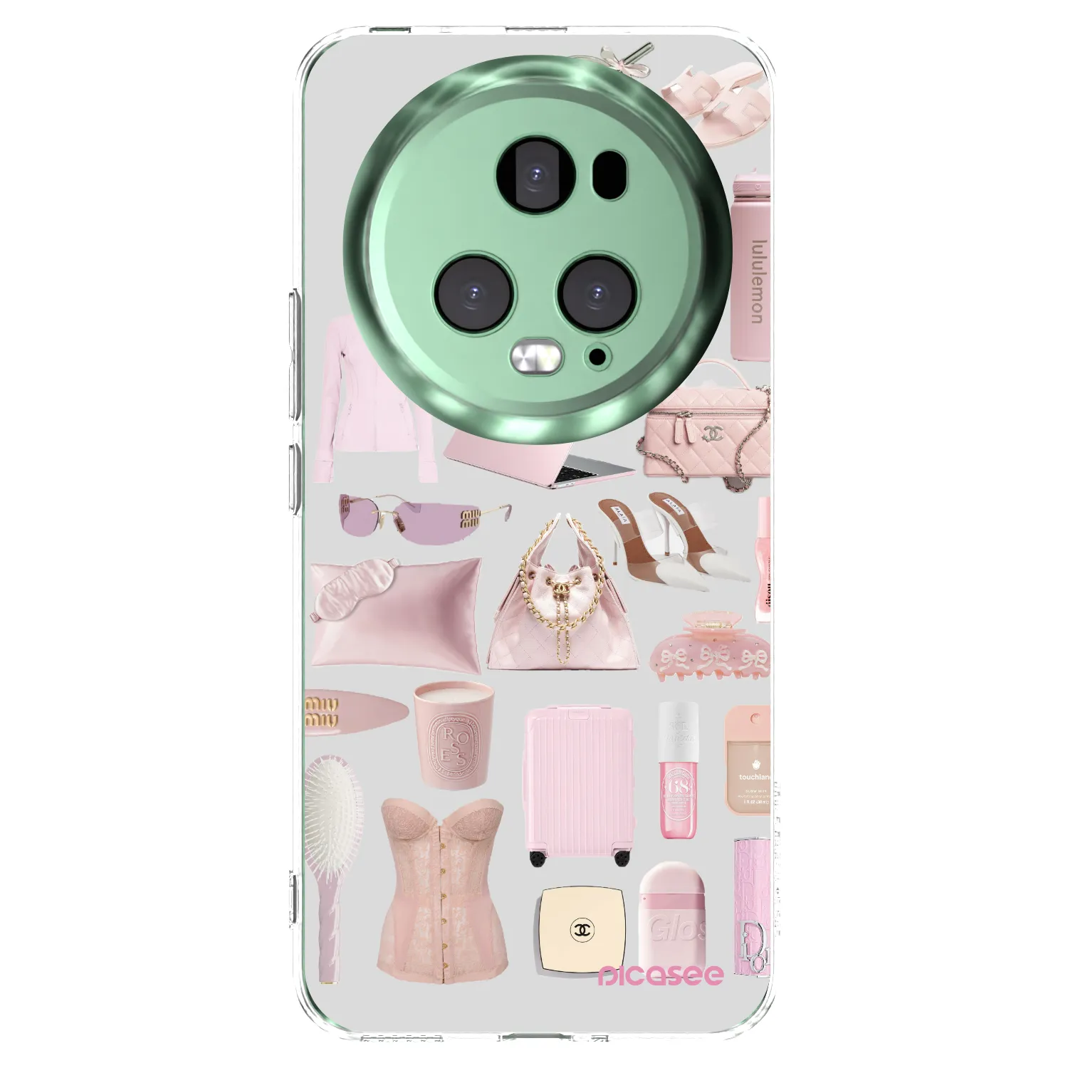 Picasee silikonska prozirna maskica za Honor Magic5 Pro - Glam Babe