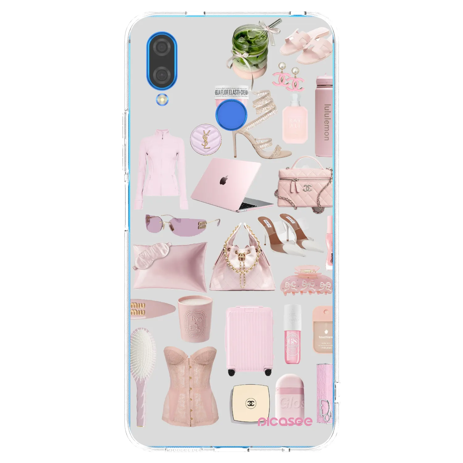 Picasee silikonska prozirna maskica za Huawei Nova 3 - Glam Babe