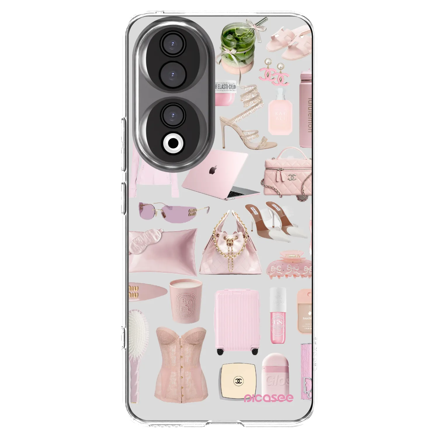 Picasee silikonska prozirna maskica za Honor 90 5G - Glam Babe