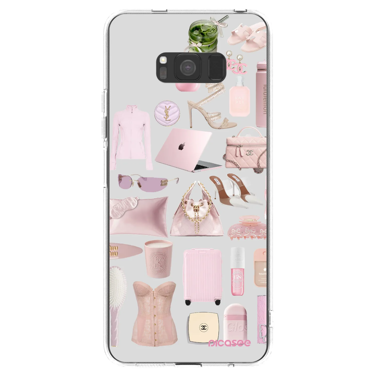 Picasee silikonska prozirna maskica za Samsung Galaxy S8 G950F - Glam Babe