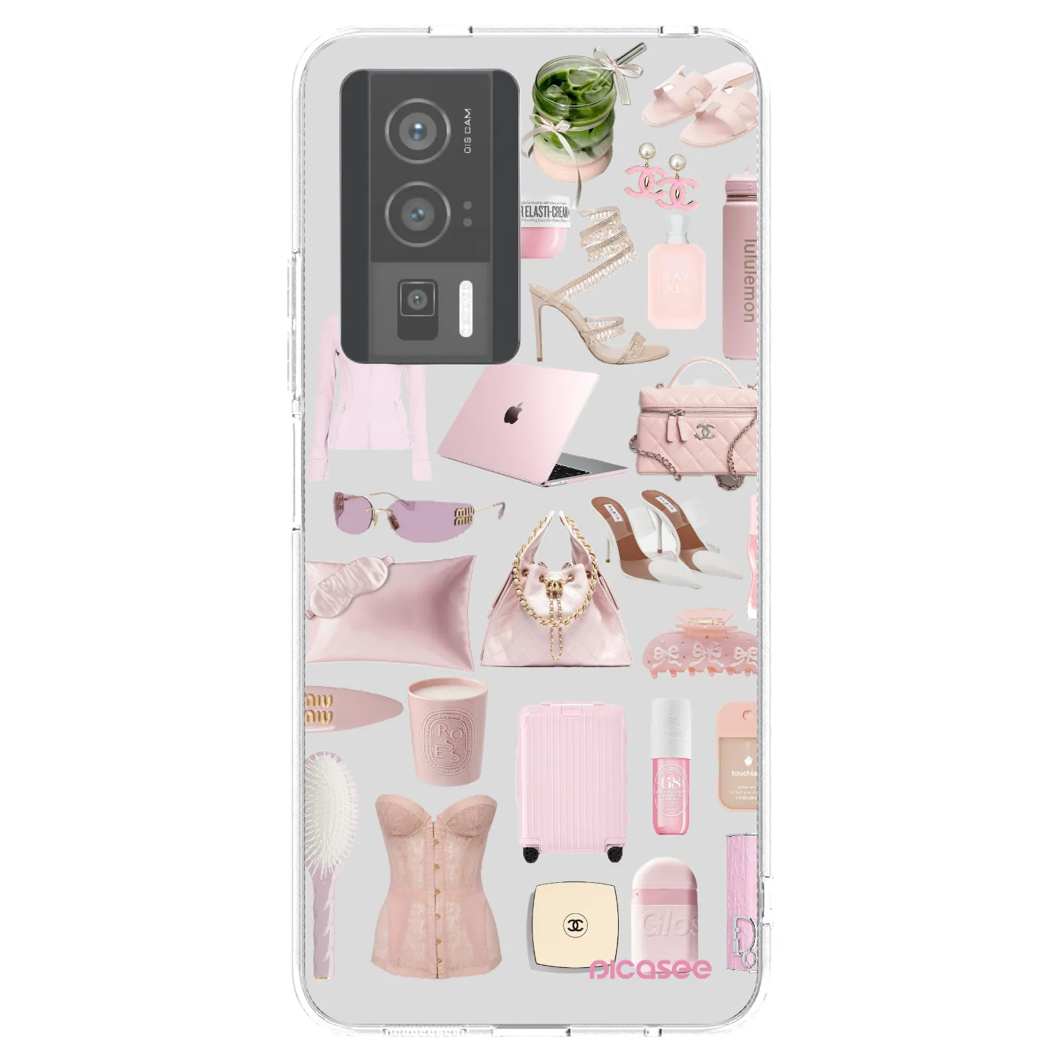 Picasee silikonska prozirna maskica za Xiaomi Poco F5 Pro 5G - Glam Babe
