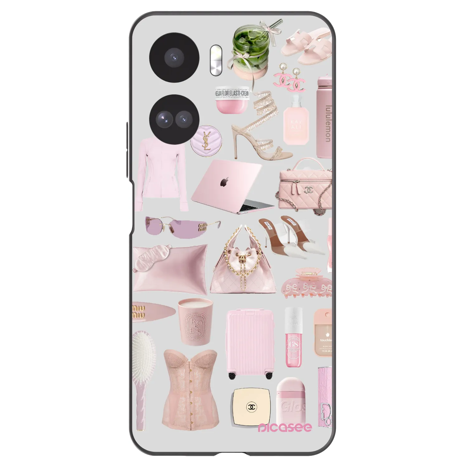 Picasee crna silikonska maskica za Honor 90 Lite 5G - Glam Babe