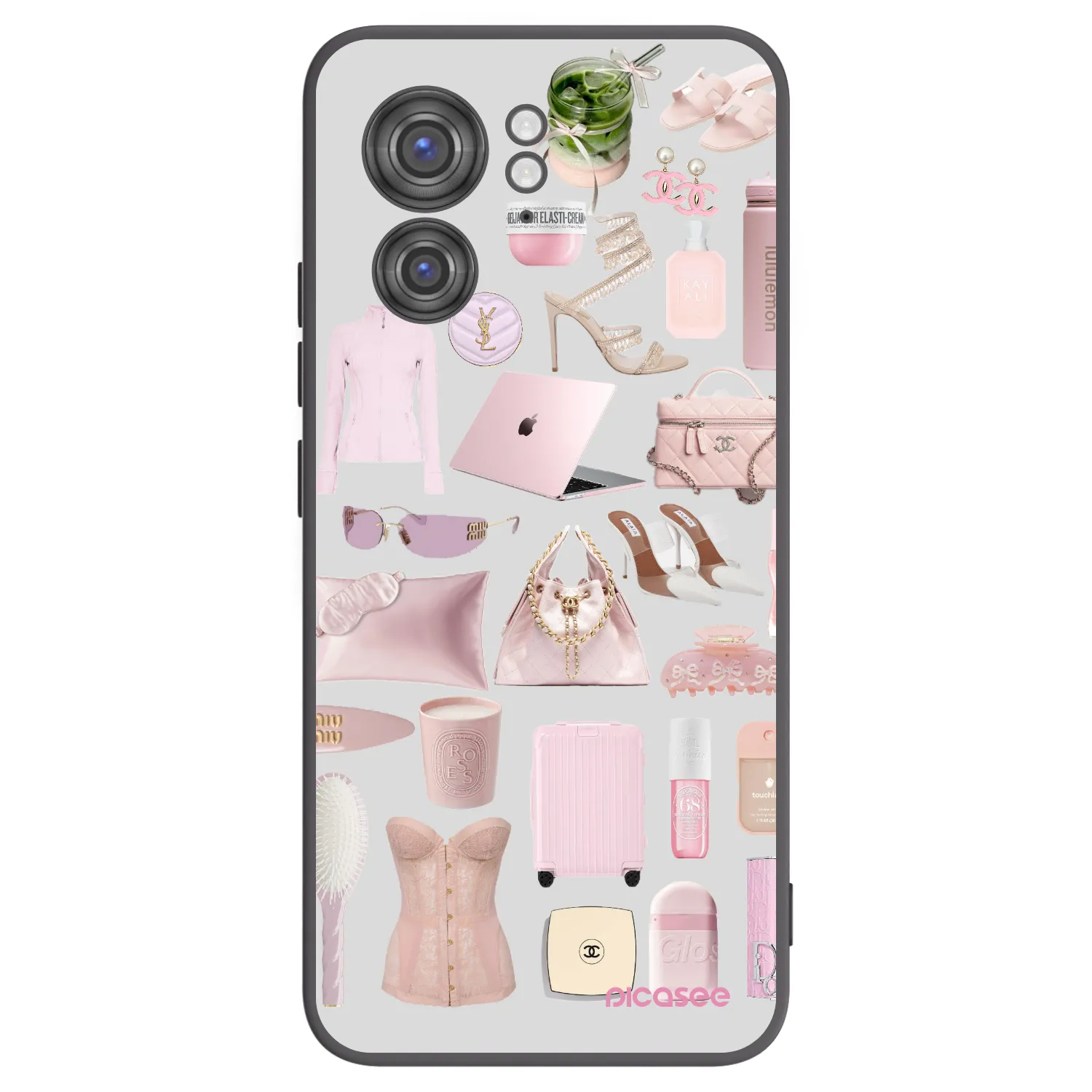 Picasee crna silikonska maskica za Motorola Edge 40 - Glam Babe