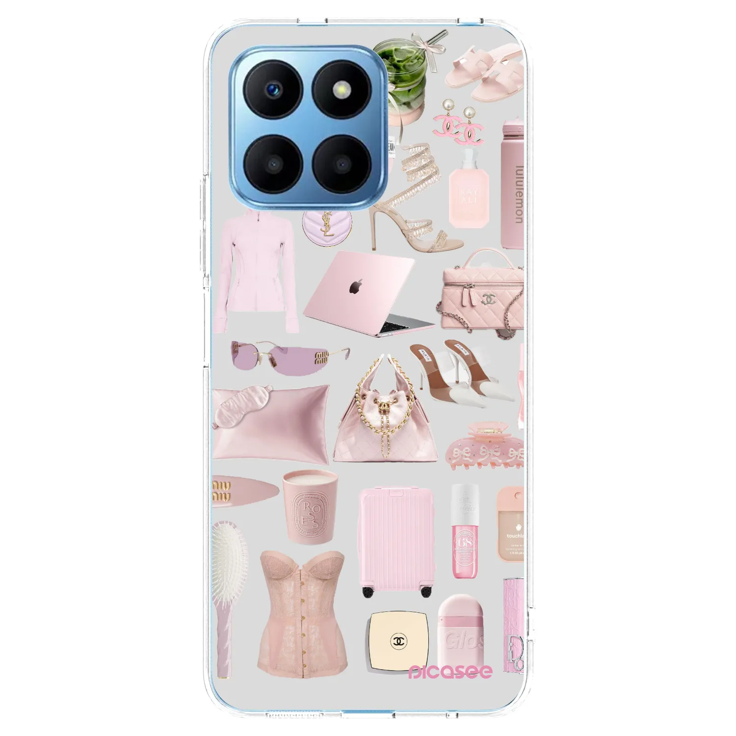 Picasee silikonska prozirna maskica za Honor 70 Lite - Glam Babe