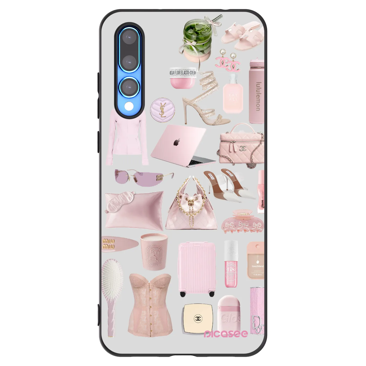 Picasee crna silikonska maskica za Huawei P20 Pro - Glam Babe