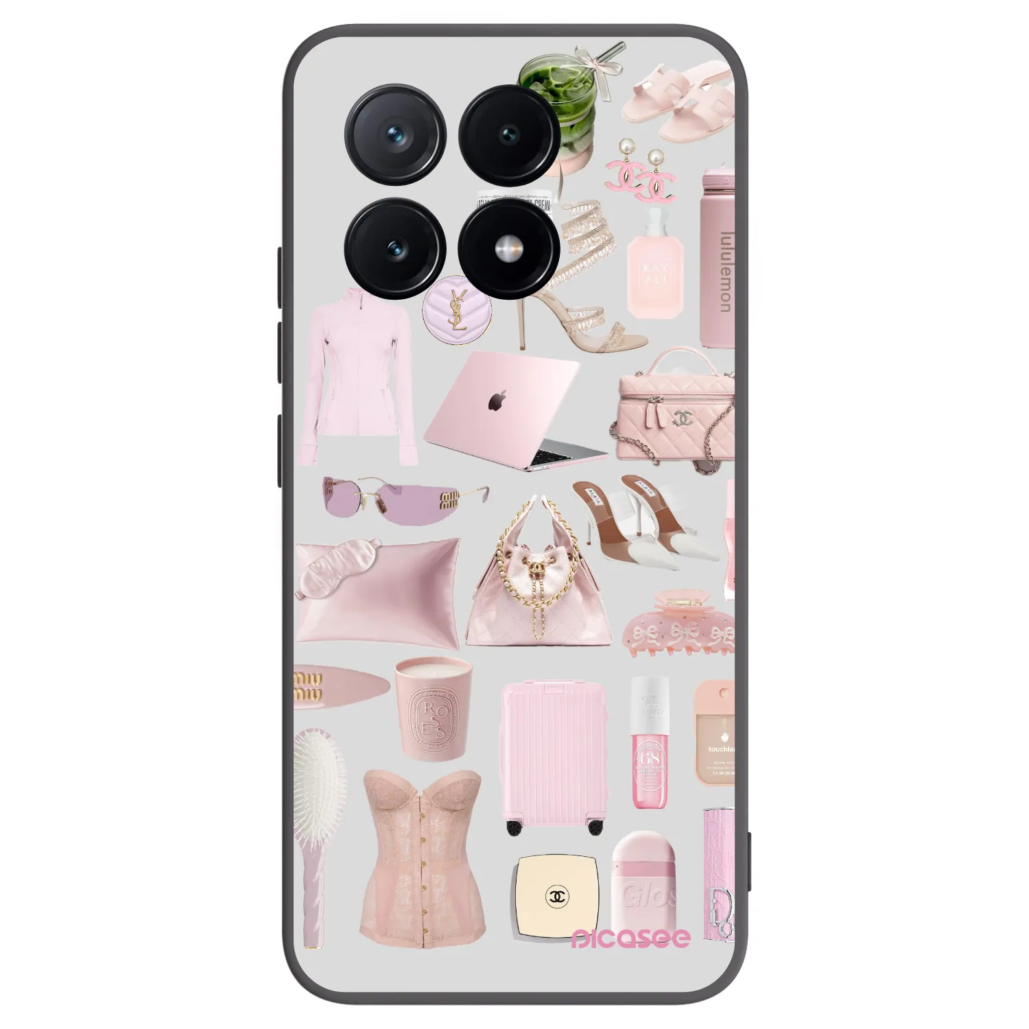 Picasee crna silikonska maskica za Xiaomi Poco X6 Pro - Glam Babe