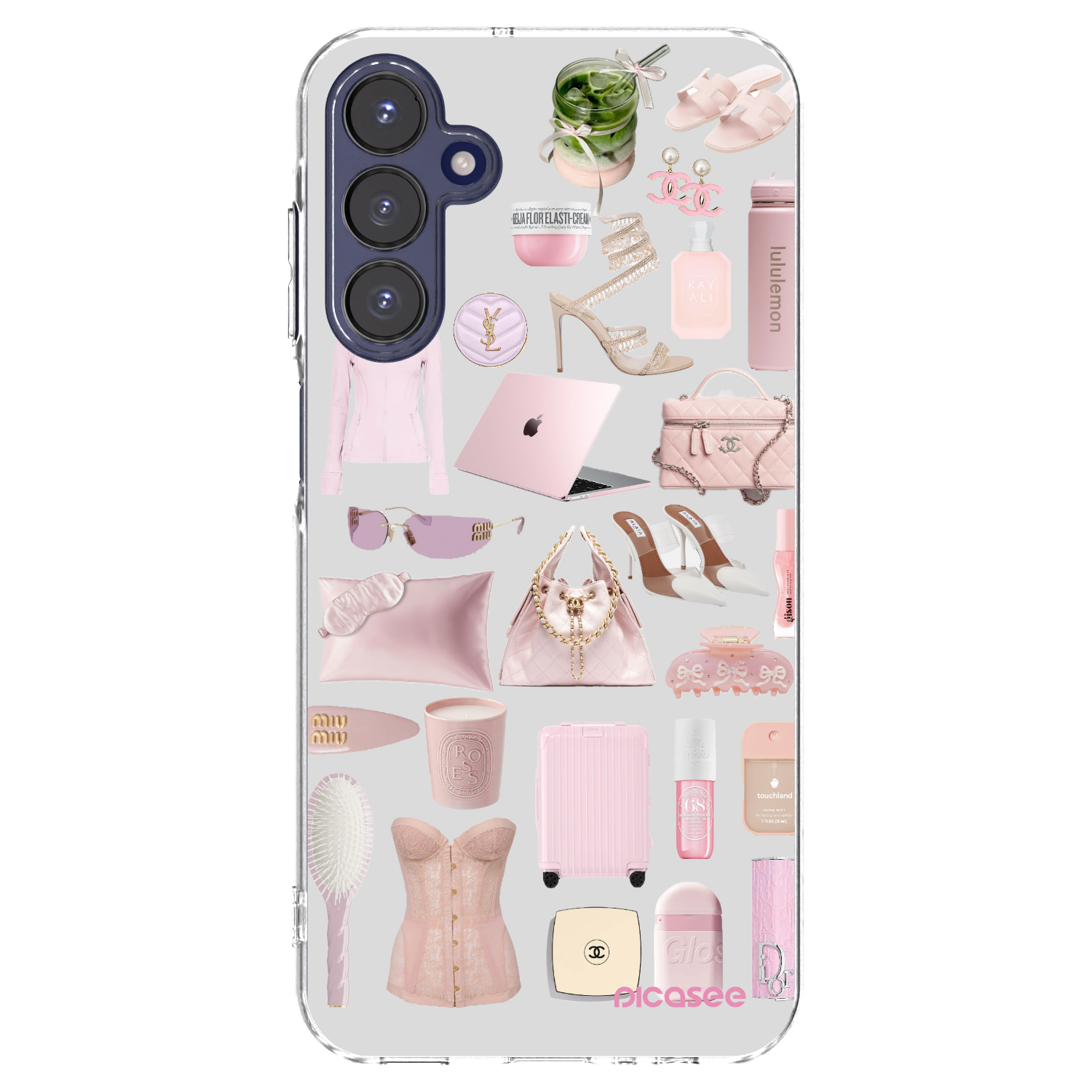 Picasee silikonska prozirna maskica za Samsung Galaxy A15 A155F 4G - Glam Babe
