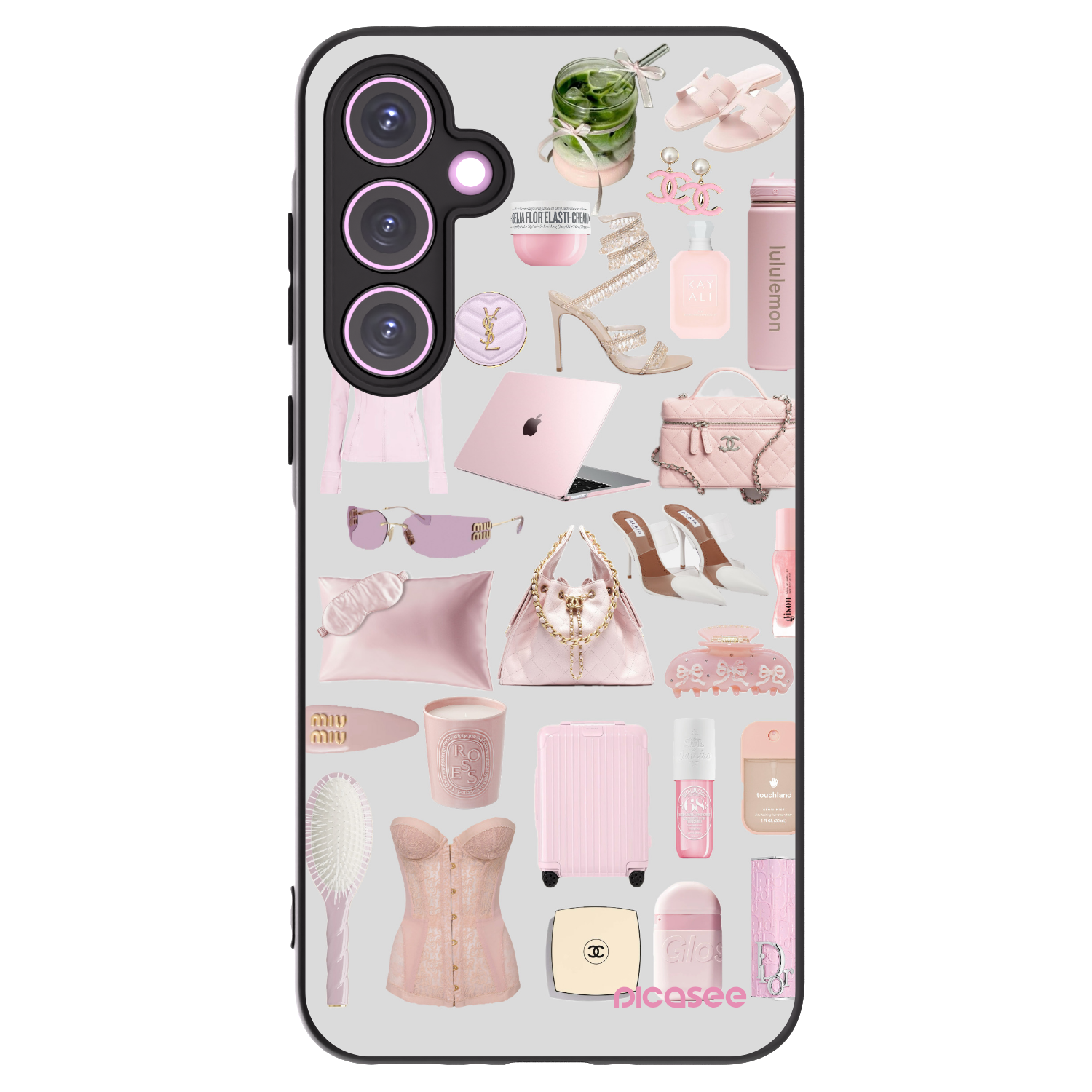 Picasee crna silikonska maskica za Samsung Galaxy A35 5G A356B - Glam Babe