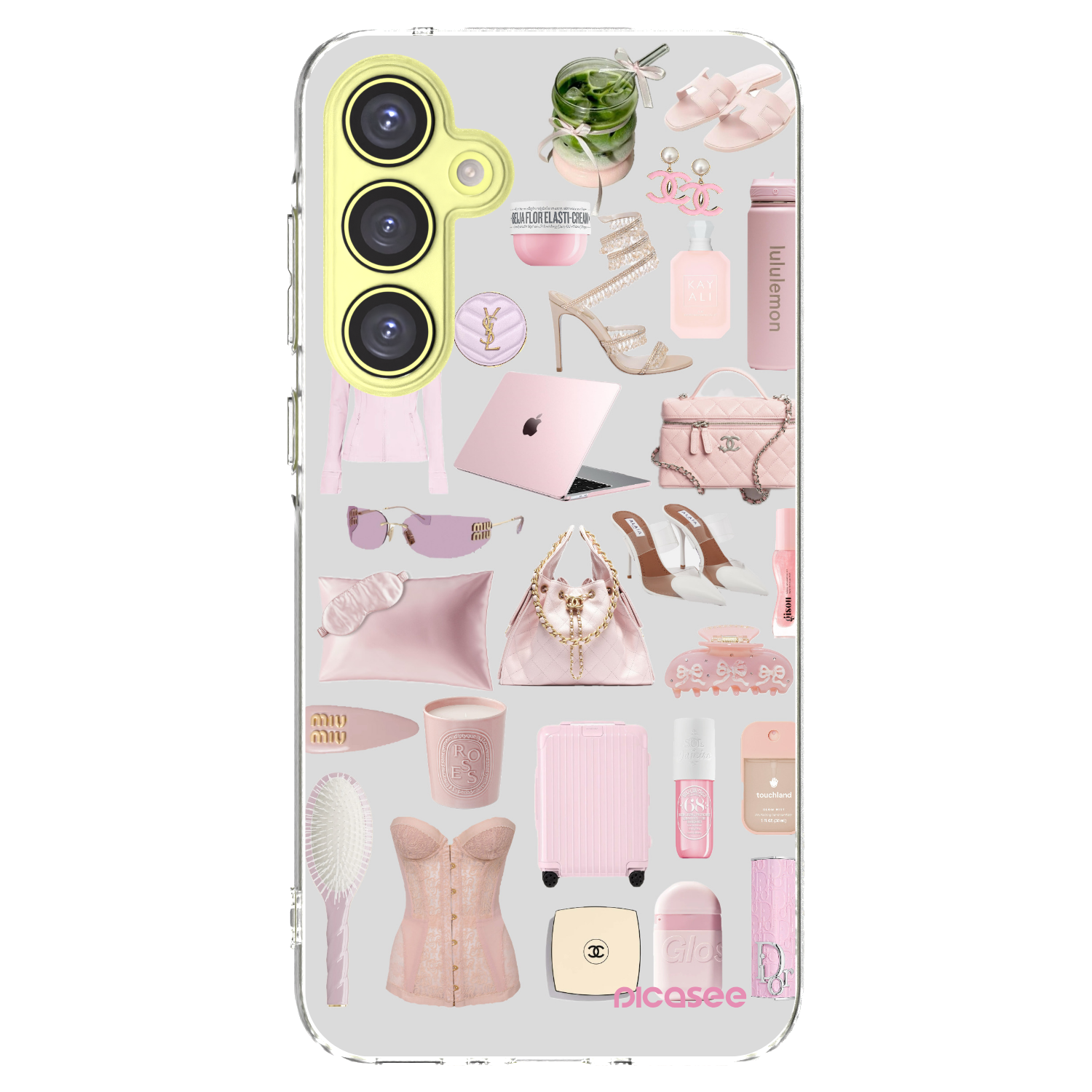 Picasee silikonska prozirna maskica za Samsung Galaxy A35 5G A356B - Glam Babe