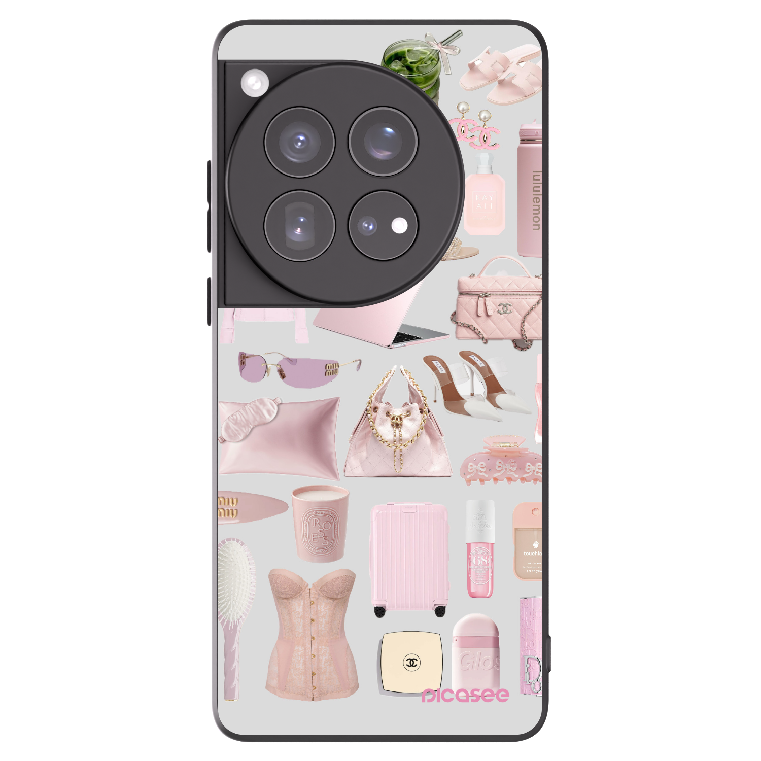 Picasee crna silikonska maskica za OnePlus 12 5G - Glam Babe