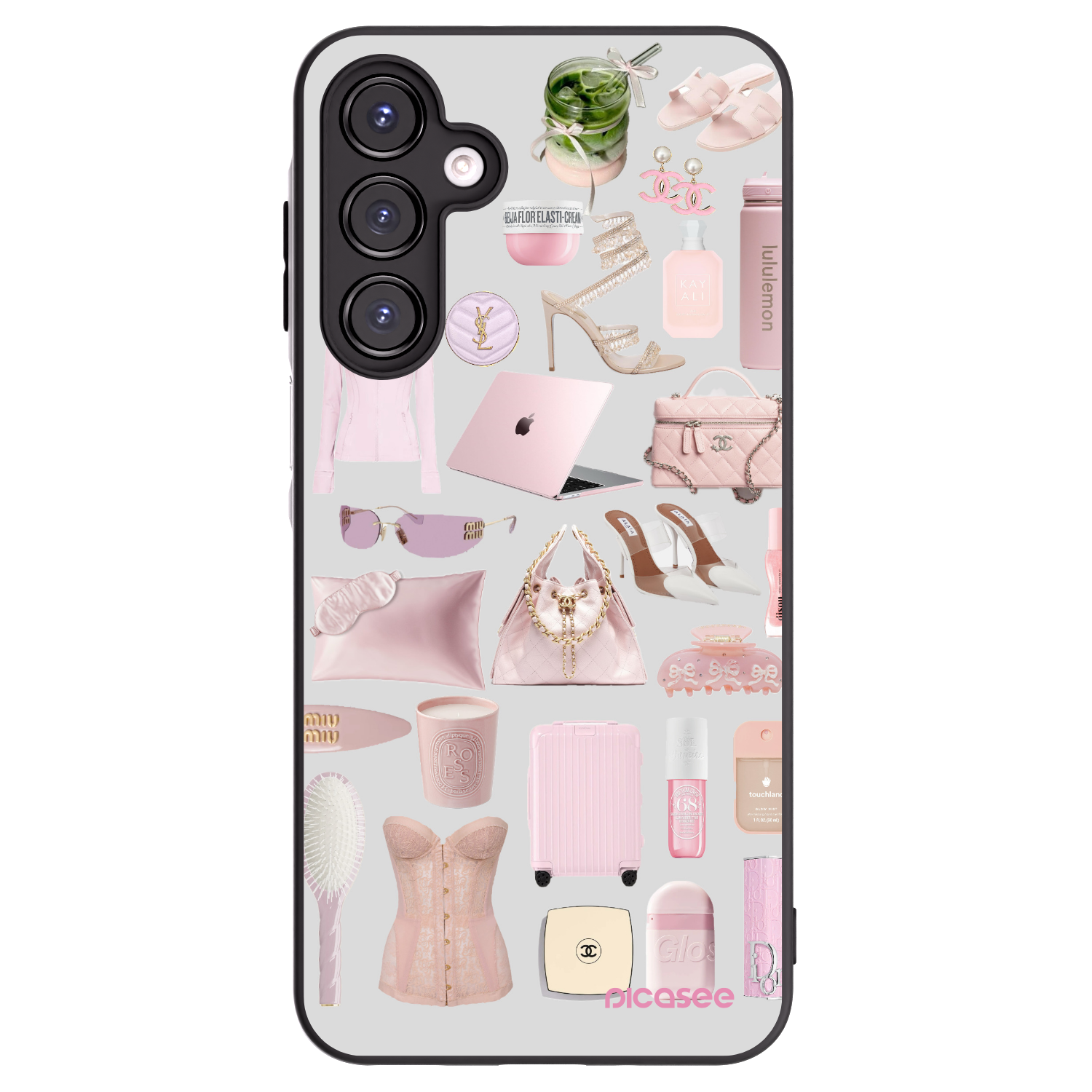 Picasee crna silikonska maskica za Samsung Galaxy A16 5G - Glam Babe