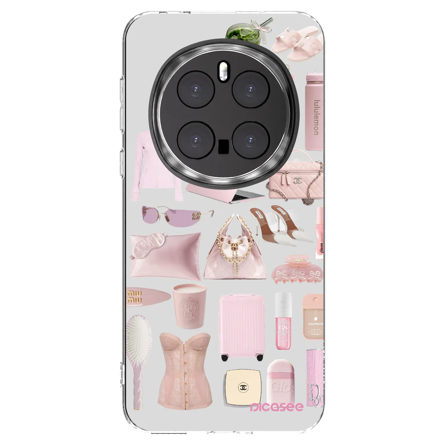 Picasee silikonska prozirna maskica za Honor Magic7 Pro 5G - Glam Babe
