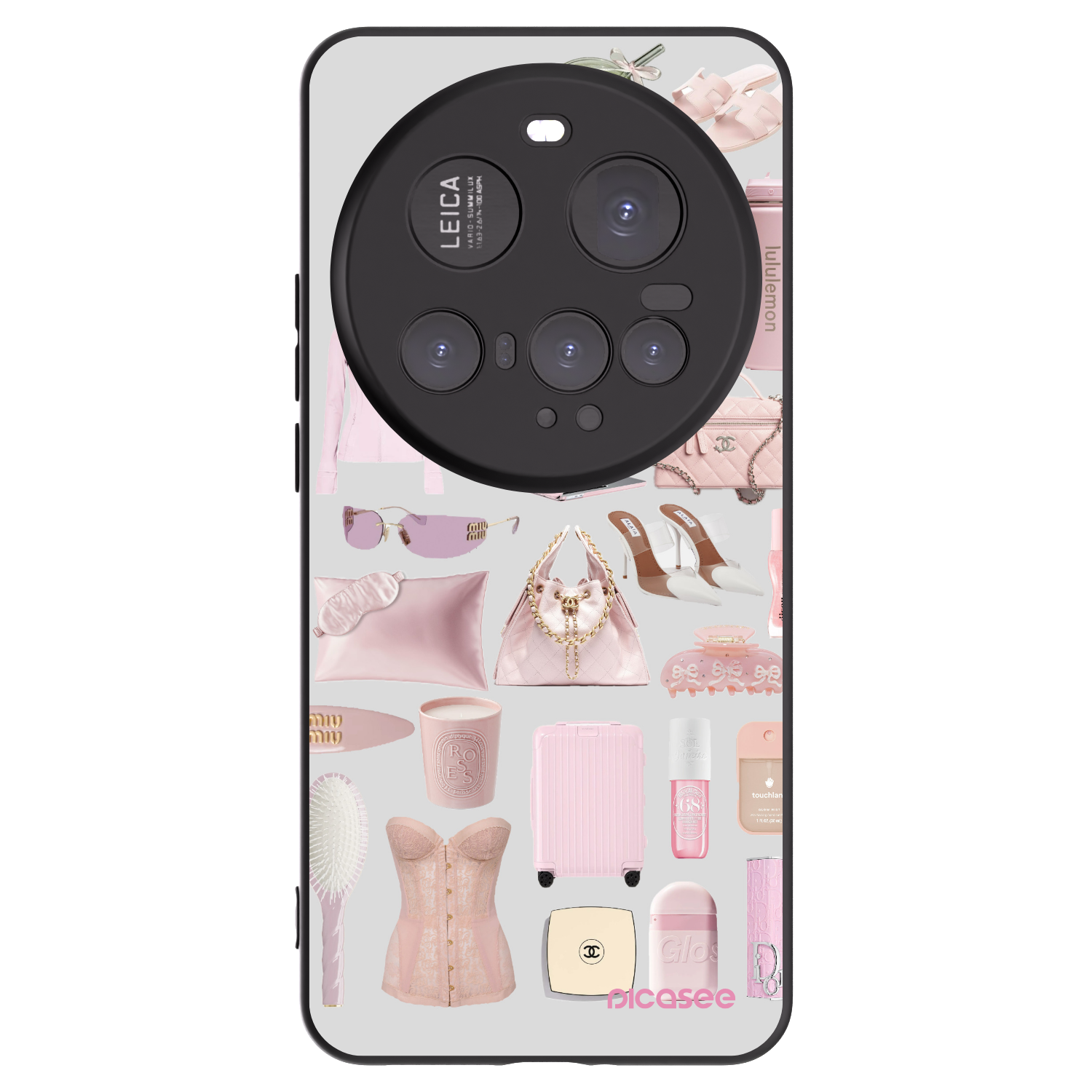 Picasee crna silikonska maskica za Xiaomi 15 Ultra - Glam Babe