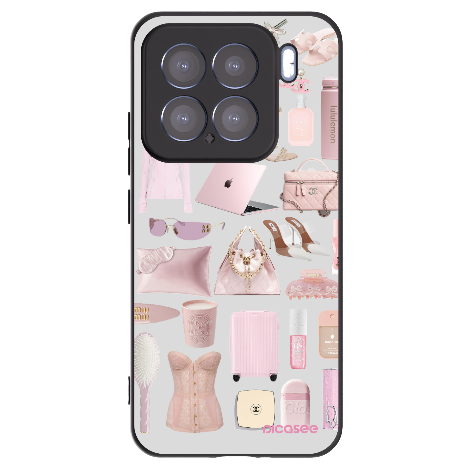 Picasee crna silikonska maskica za Xiaomi 15 - Glam Babe