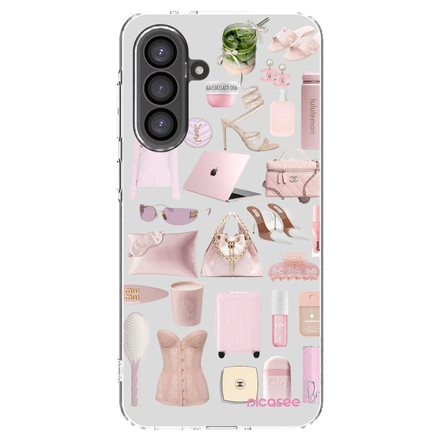 Picasee silikonska prozirna maskica za Samsung Galaxy A56 5G A566B - Glam Babe