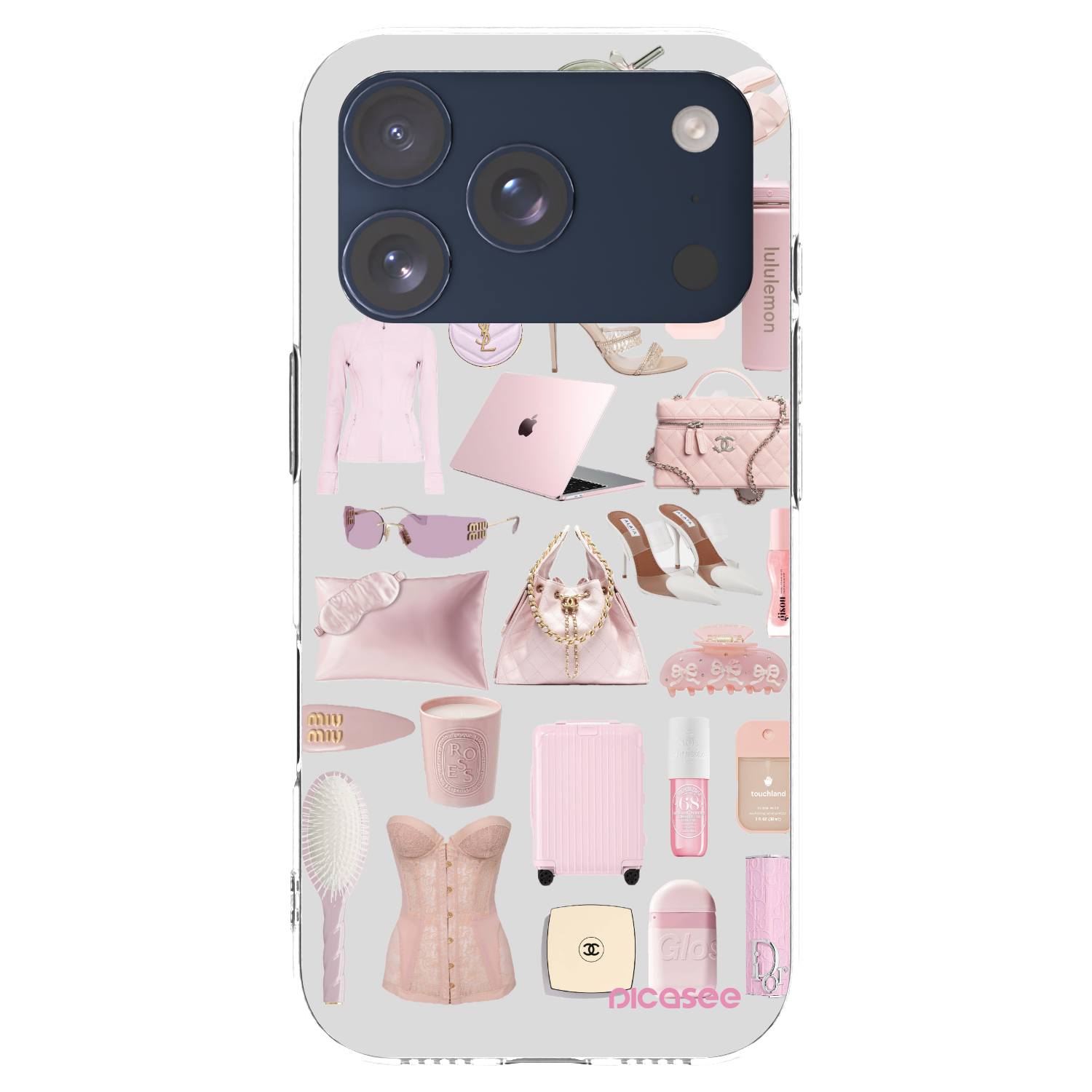 Picasee silikonska prozirna maskica za Apple iPhone 17 Pro - Glam Babe