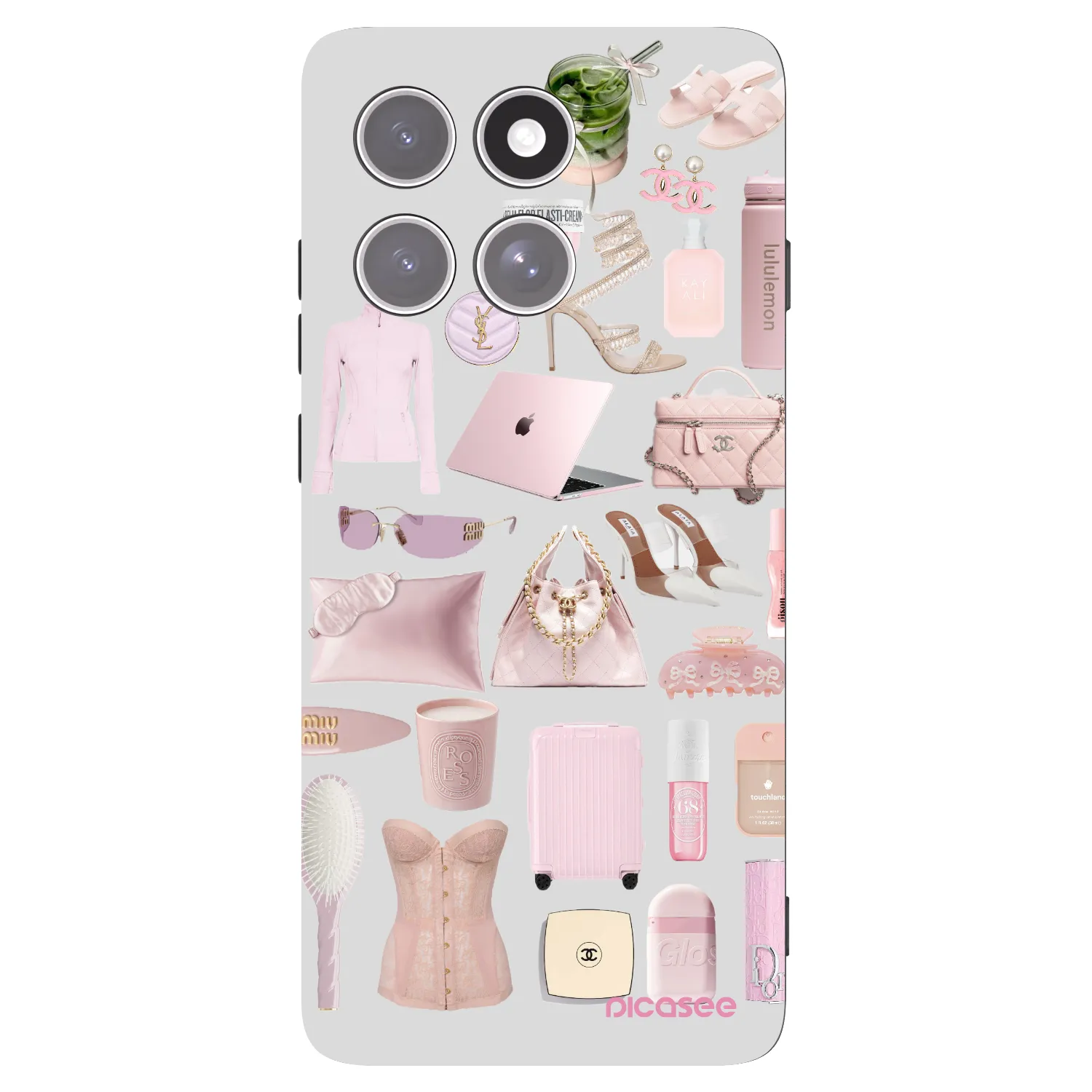 Picasee crna silikonska maskica za Motorola Edge 60 Pro - Glam Babe