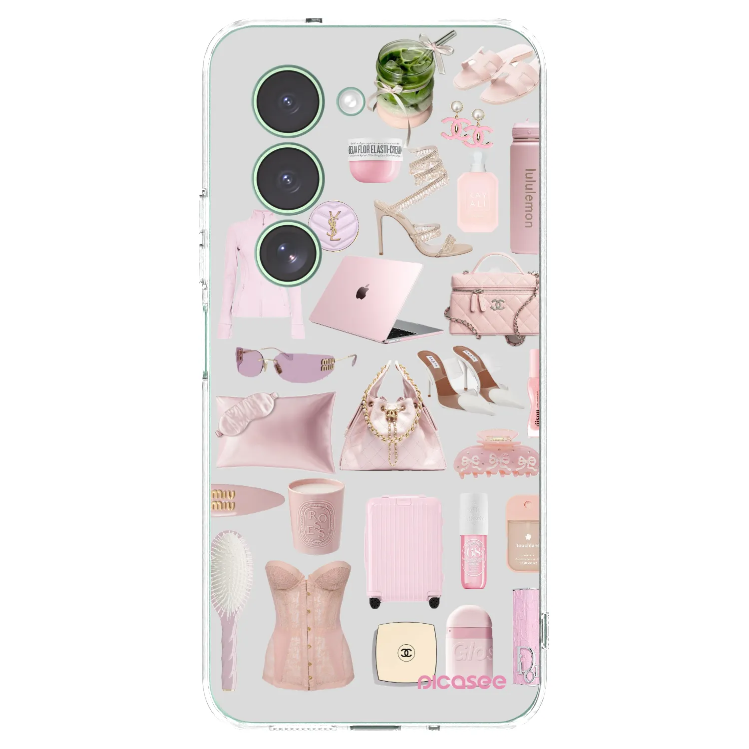 Picasee silikonska prozirna maskica za Xiaomi Redmi 15 5G - Glam Babe