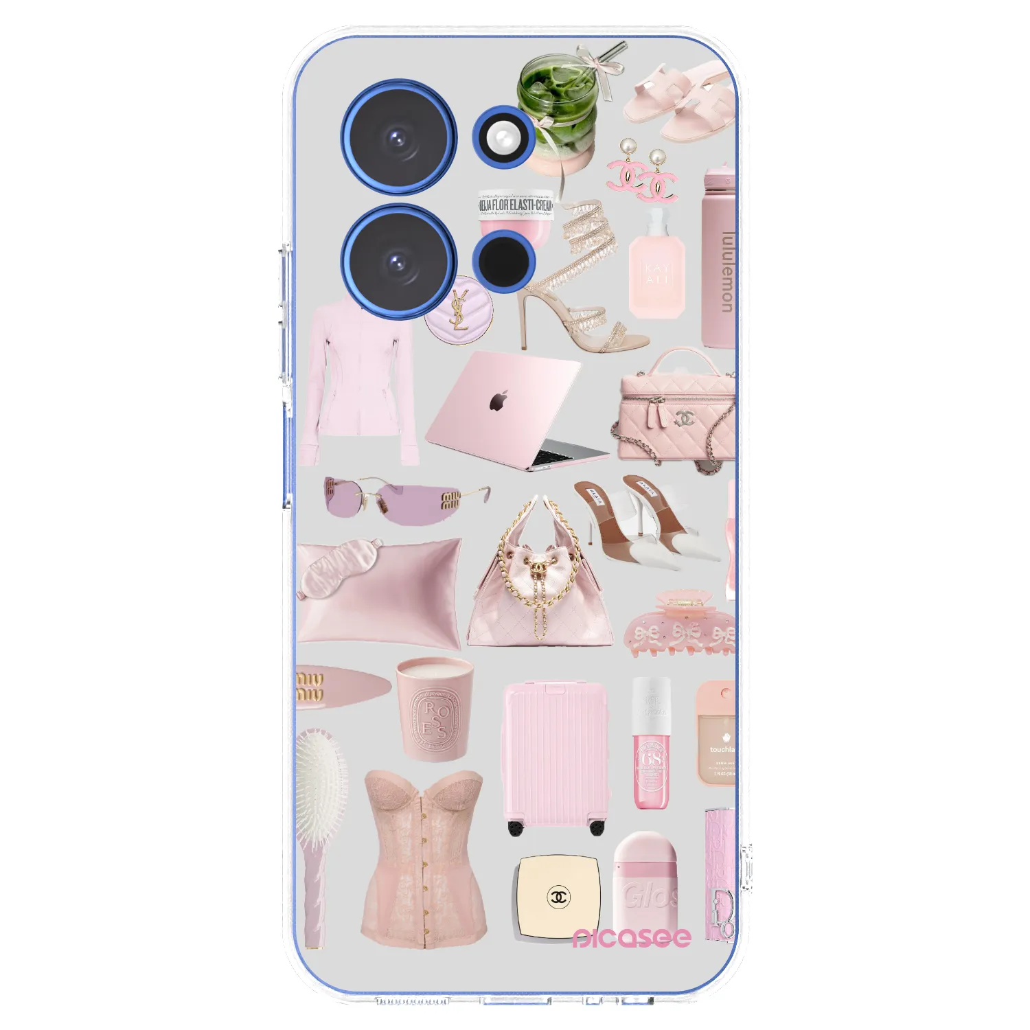 Picasee silikonska prozirna maskica za Xiaomi Redmi 15C 4G - Glam Babe
