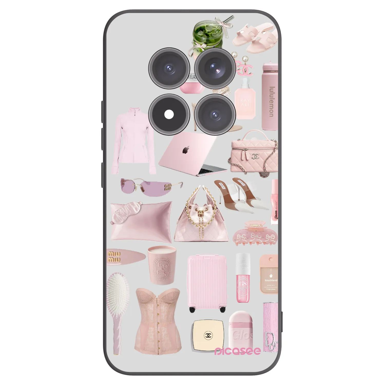 Picasee crna silikonska maskica za Xiaomi Redmi Note 15 Pro+ - Glam Babe