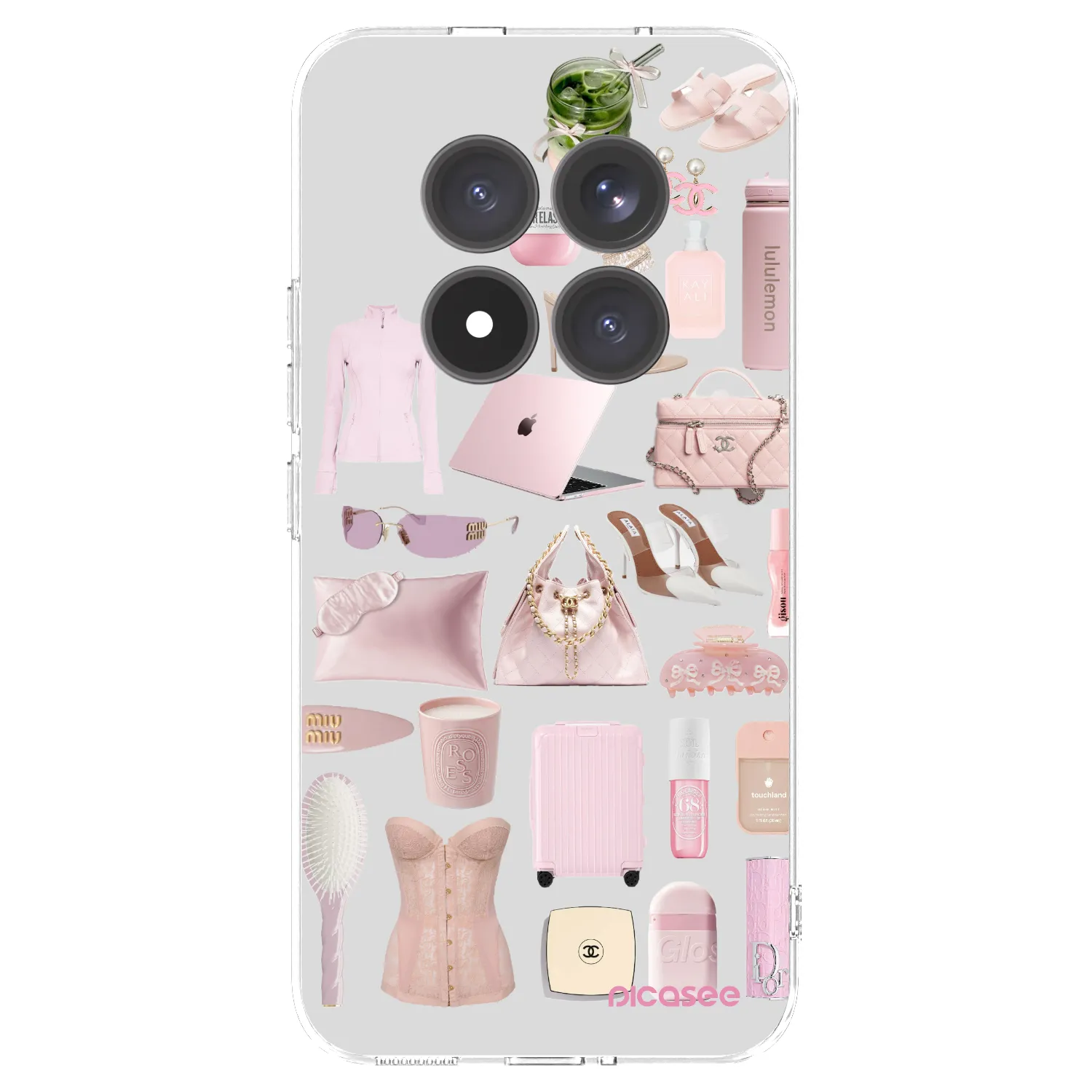 Picasee silikonska prozirna maskica za Xiaomi Redmi Note 15 Pro+ - Glam Babe