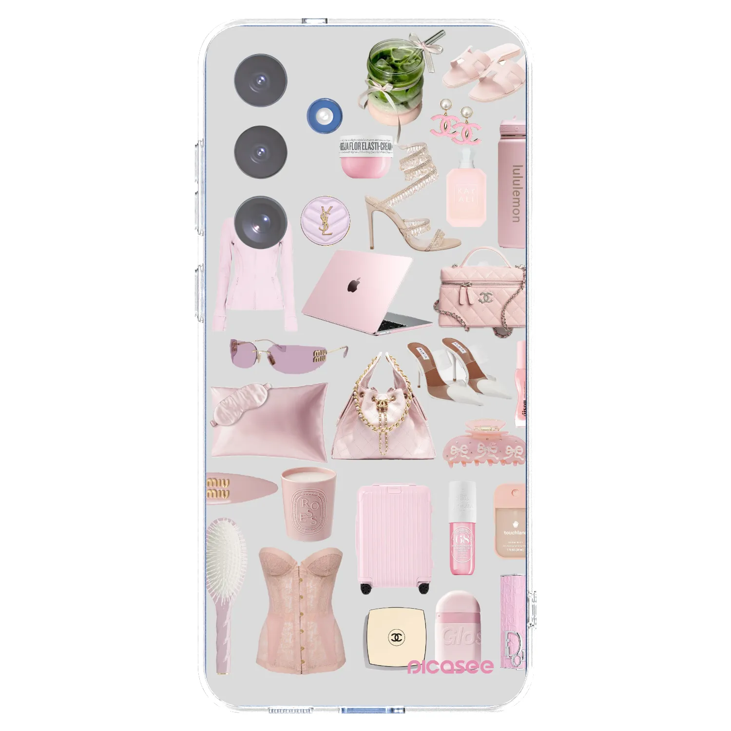 Picasee silikonska prozirna maskica za Samsung Galaxy S25 FE 5G - Glam Babe