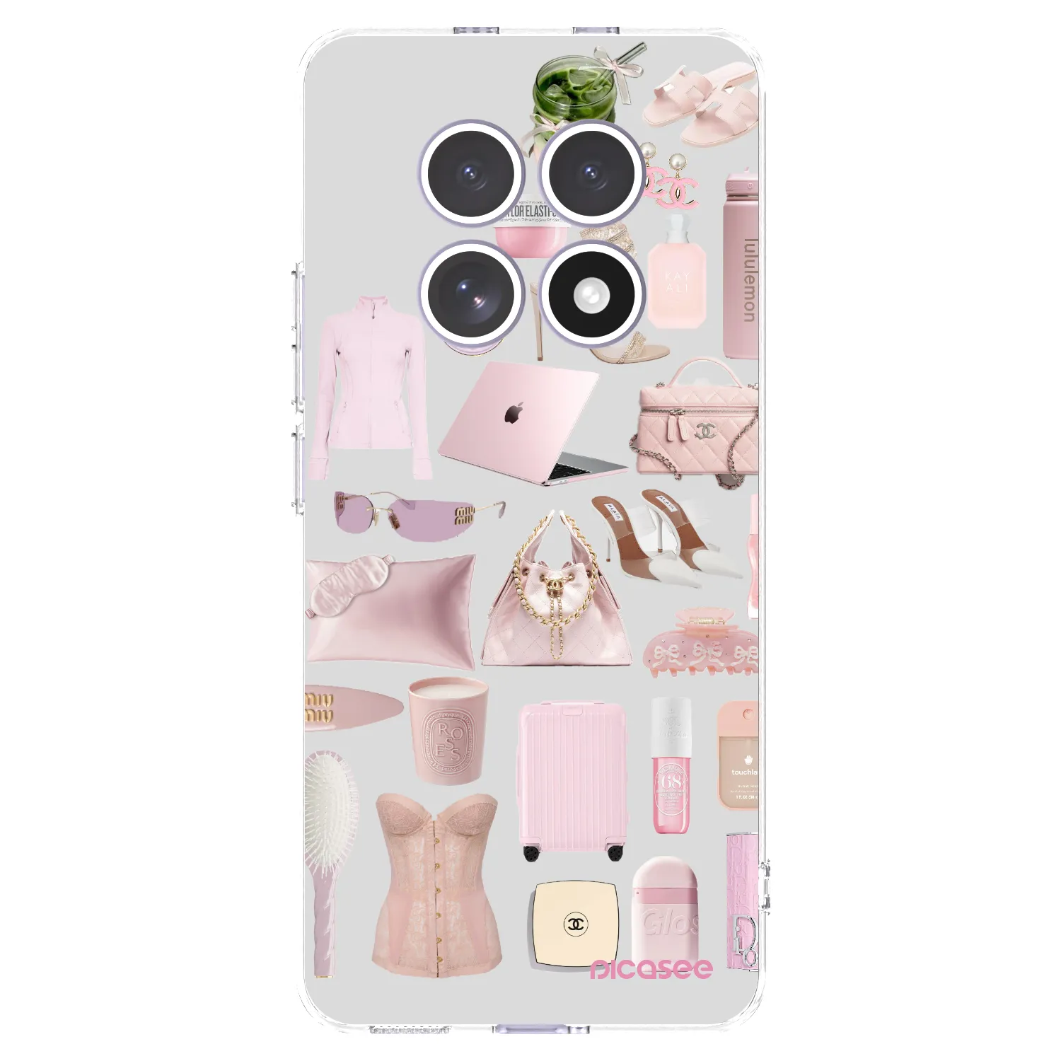 Picasee silikonska prozirna maskica za Xiaomi Redmi Note 15 - Glam Babe