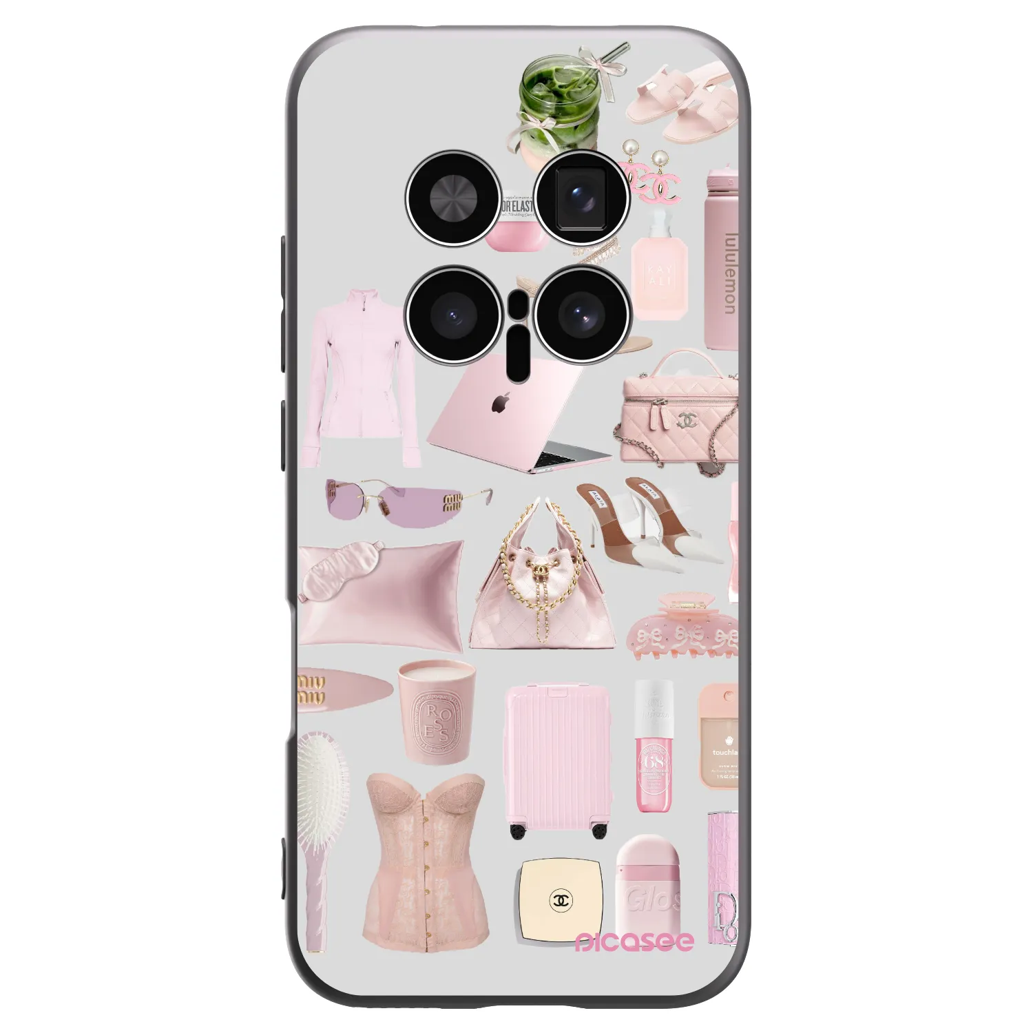 Picasee crna silikonska maskica za Honor Magic8 Pro 5G - Glam Babe