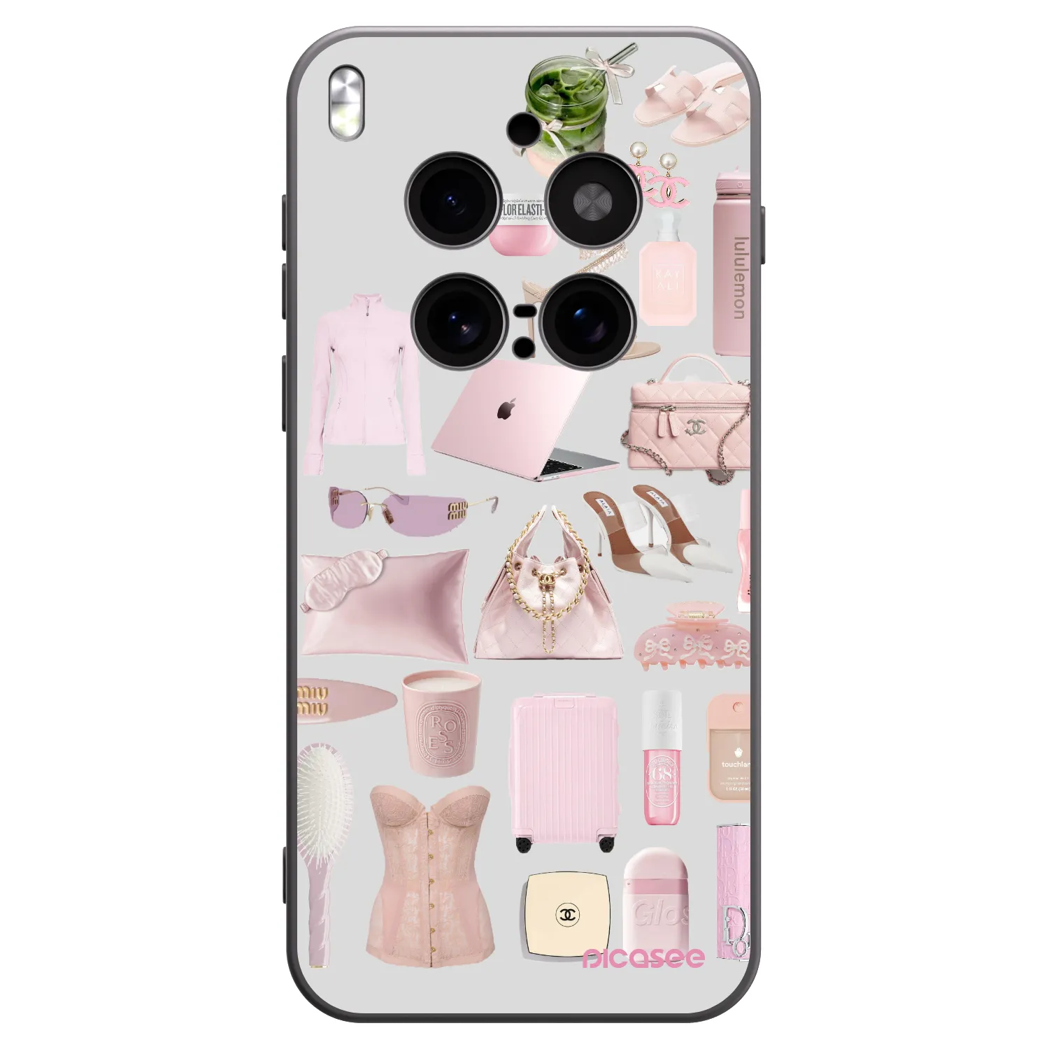 Picasee crna silikonska maskica za Vivo X300 Pro - Glam Babe