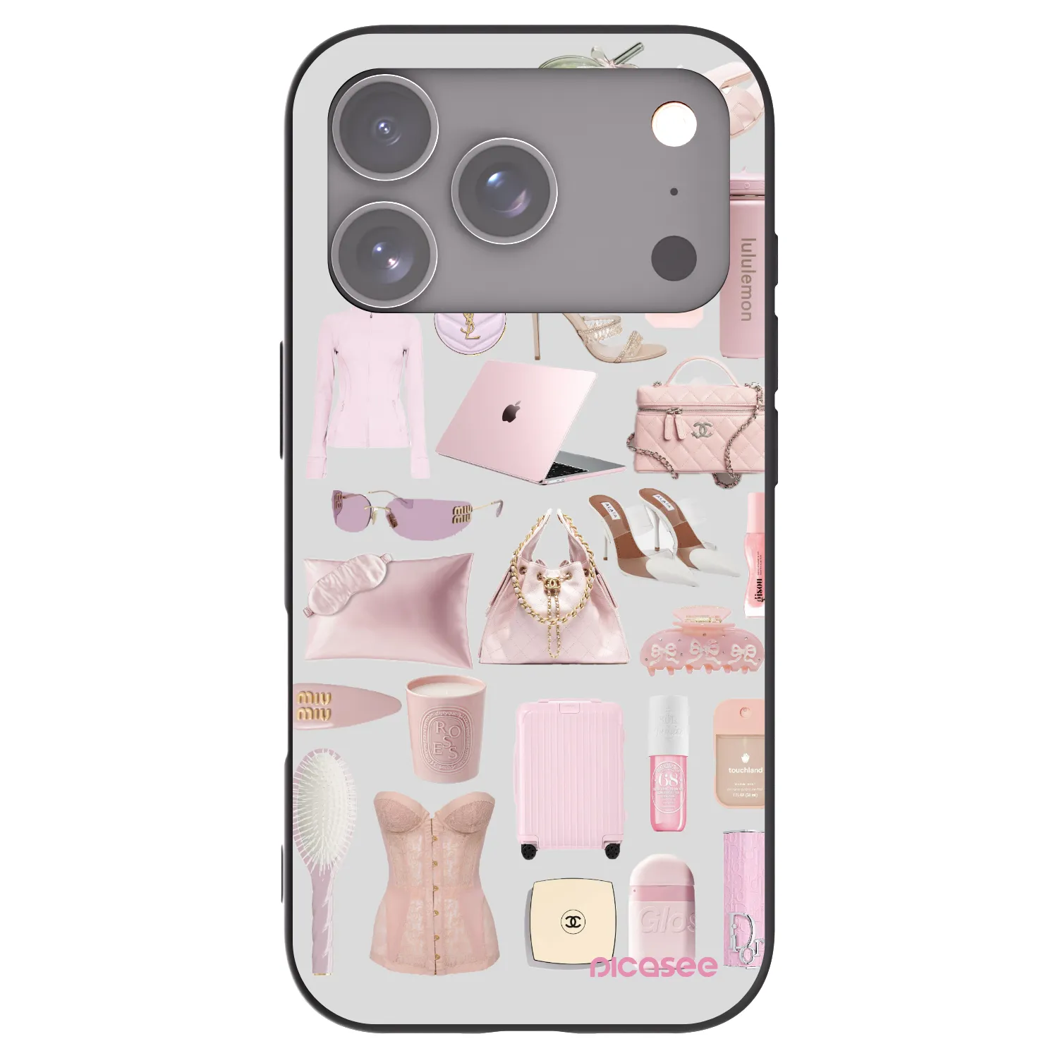 Picasee crna silikonska maskica za Apple iPhone 18 Pro - Glam Babe