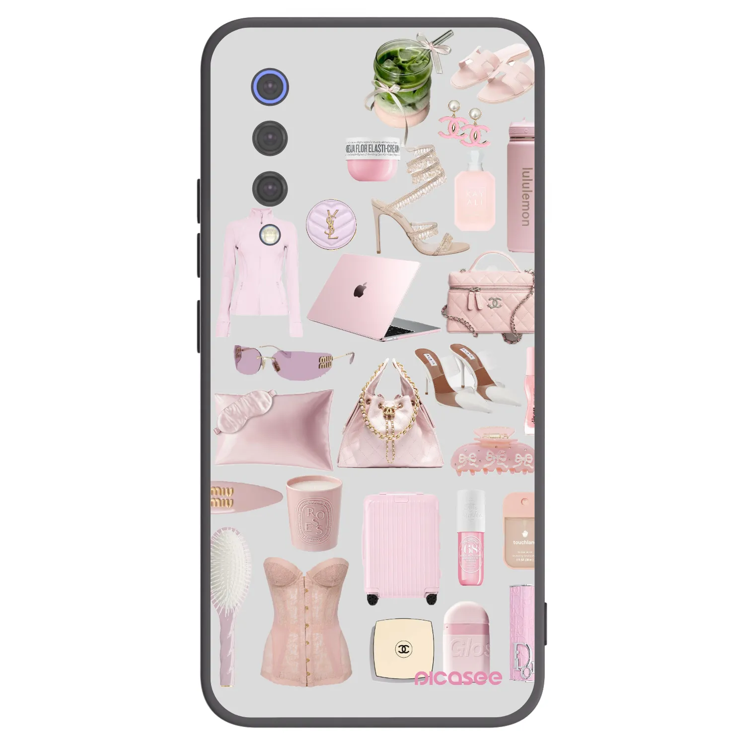 Picasee crna silikonska maskica za Xiaomi Mi 9 SE - Glam Babe
