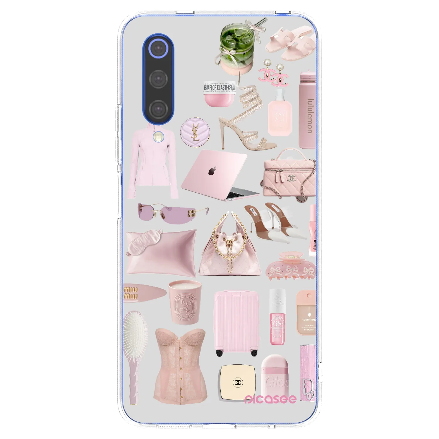 Picasee silikonska prozirna maskica za Xiaomi Mi 9 SE - Glam Babe