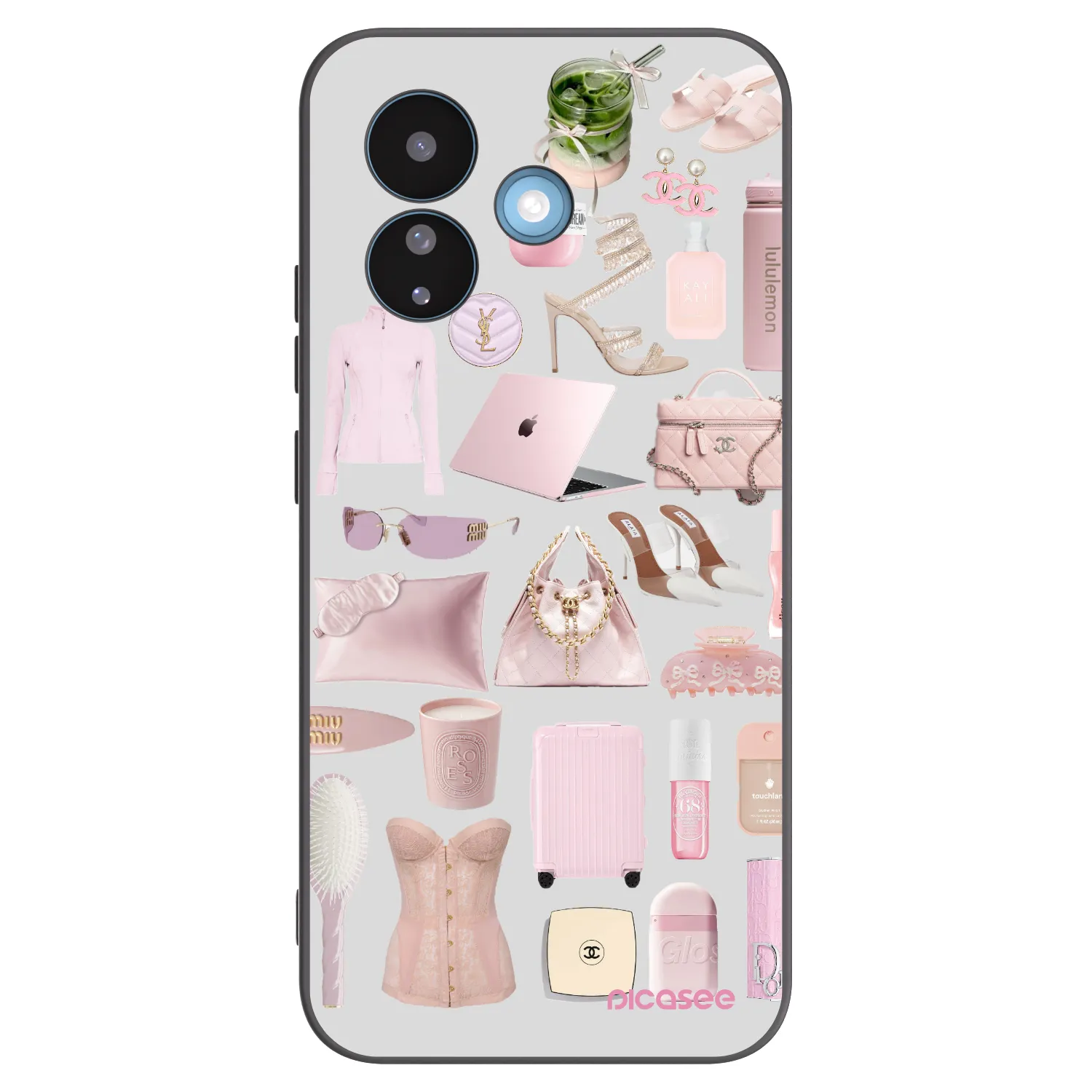 Picasee crna silikonska maskica za Xiaomi Redmi Note 17 Pro 5G - Glam Babe