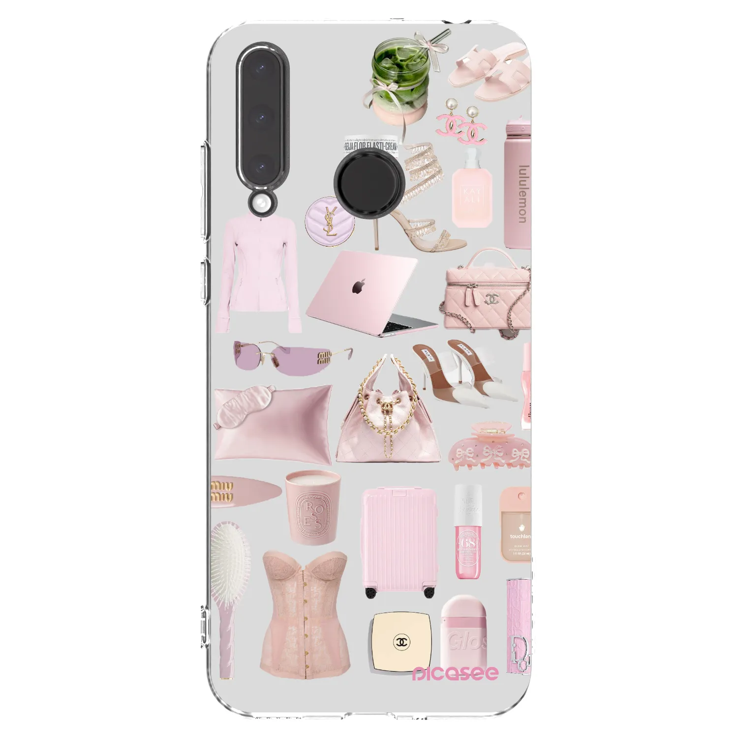 Picasee silikonska prozirna maskica za Honor 20 Lite - Glam Babe