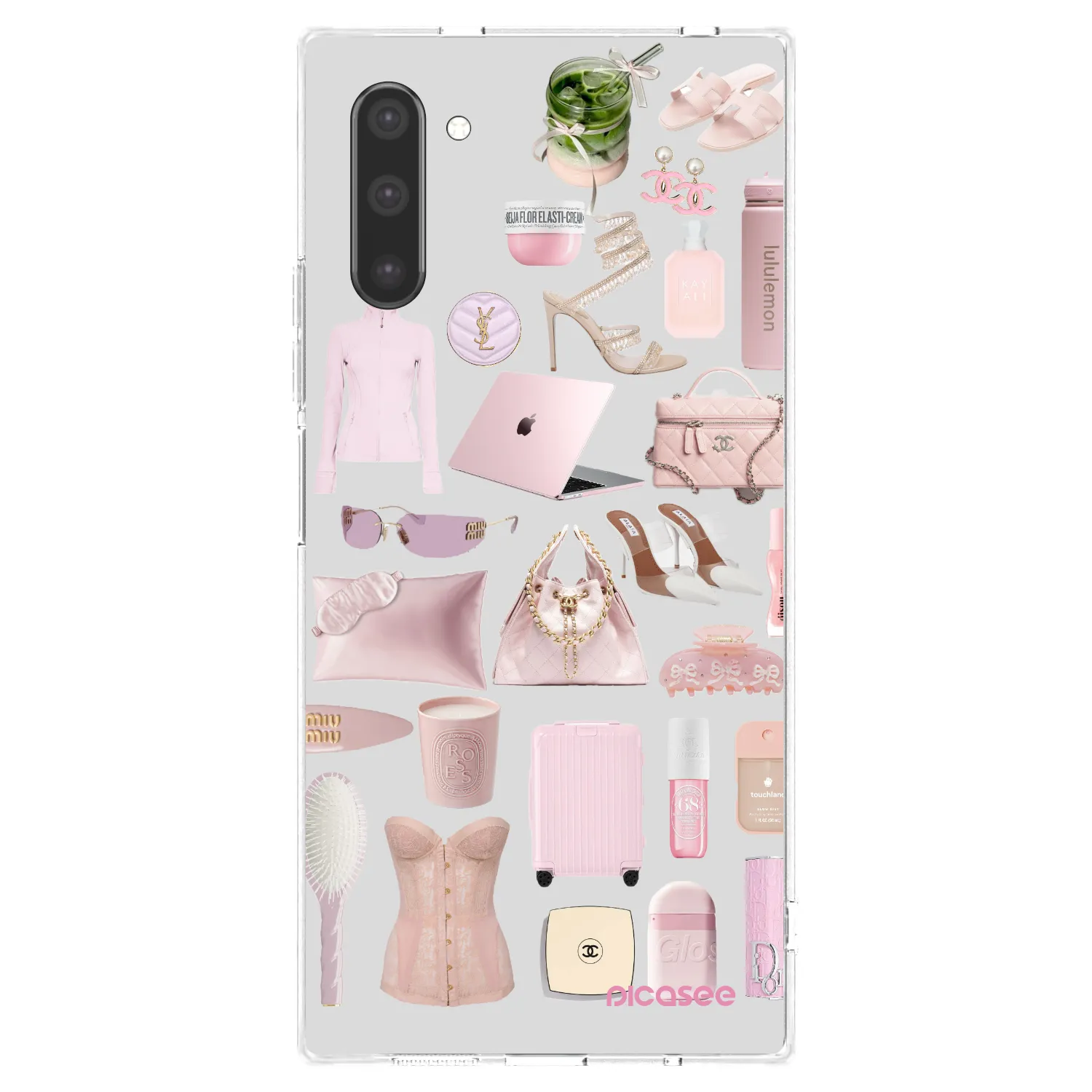 Picasee silikonska prozirna maskica za Samsung Galaxy Note 10 N970F - Glam Babe