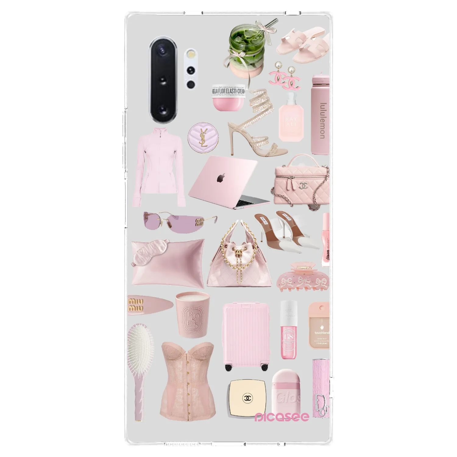 Picasee silikonska prozirna maskica za Samsung Galaxy Note 10+ N975F - Glam Babe