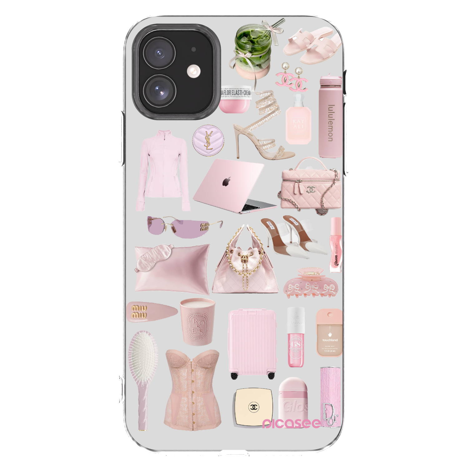 Picasee silikonska prozirna maskica za Apple iPhone 11 - Glam Babe