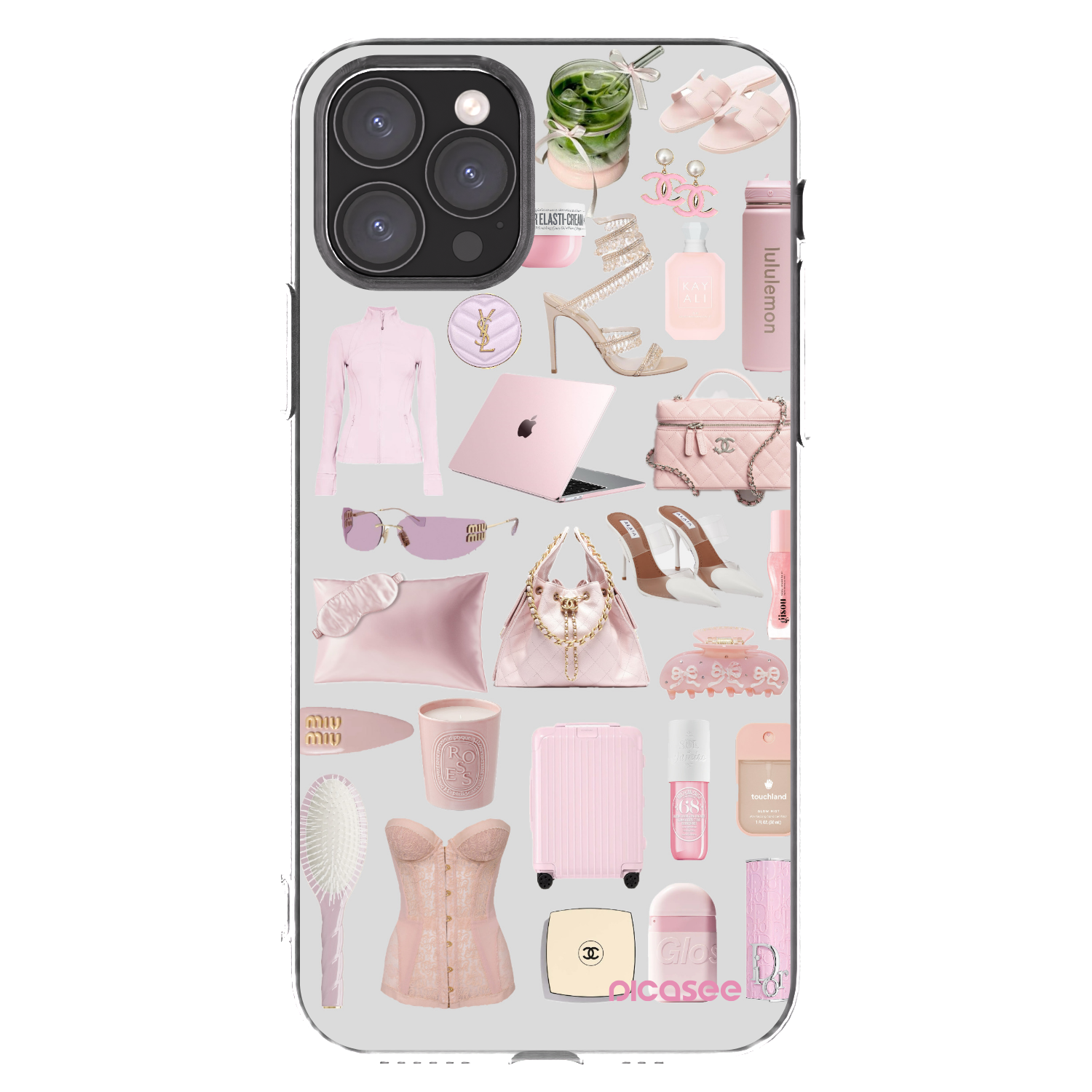 Picasee silikonska prozirna maskica za Apple iPhone 11 Pro - Glam Babe