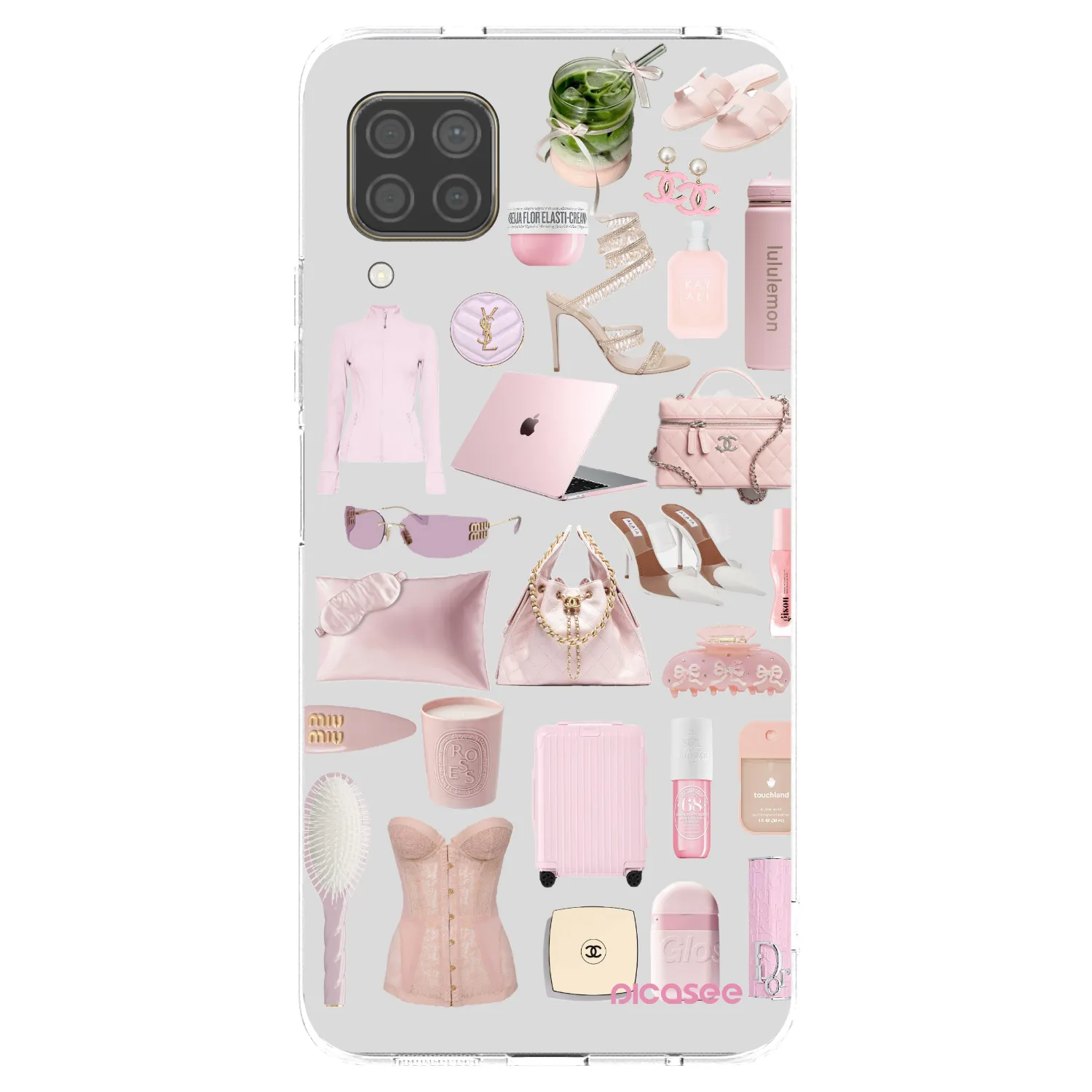 Picasee silikonska prozirna maskica za Huawei P40 Lite - Glam Babe