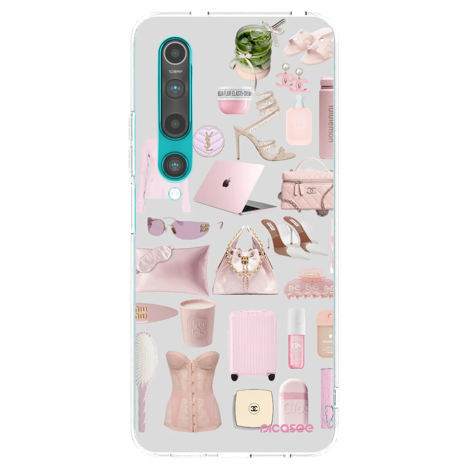 Picasee silikonska prozirna maskica za Xiaomi Mi 10 - Glam Babe