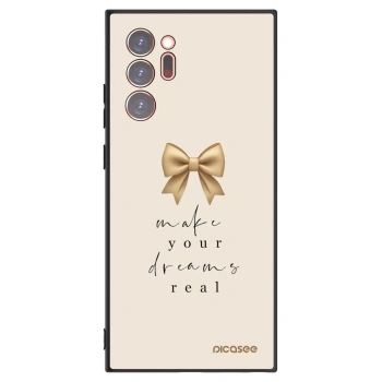 Picasee crna silikonska maskica za Samsung Galaxy Note 20 Ultra - Golden Dream