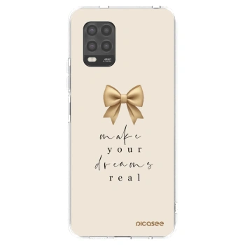 Picasee silikonska prozirna maskica za Xiaomi Mi 10 Lite - Golden Dream