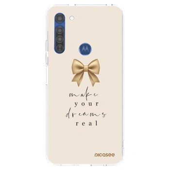 Maskica za Motorola Moto G8 - Golden Dream