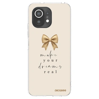 Picasee silikonska prozirna maskica za Xiaomi Mi 11 - Golden Dream