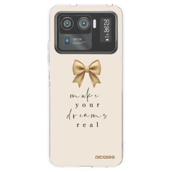 Picasee silikonska prozirna maskica za Xiaomi Mi 11 Ultra - Golden Dream